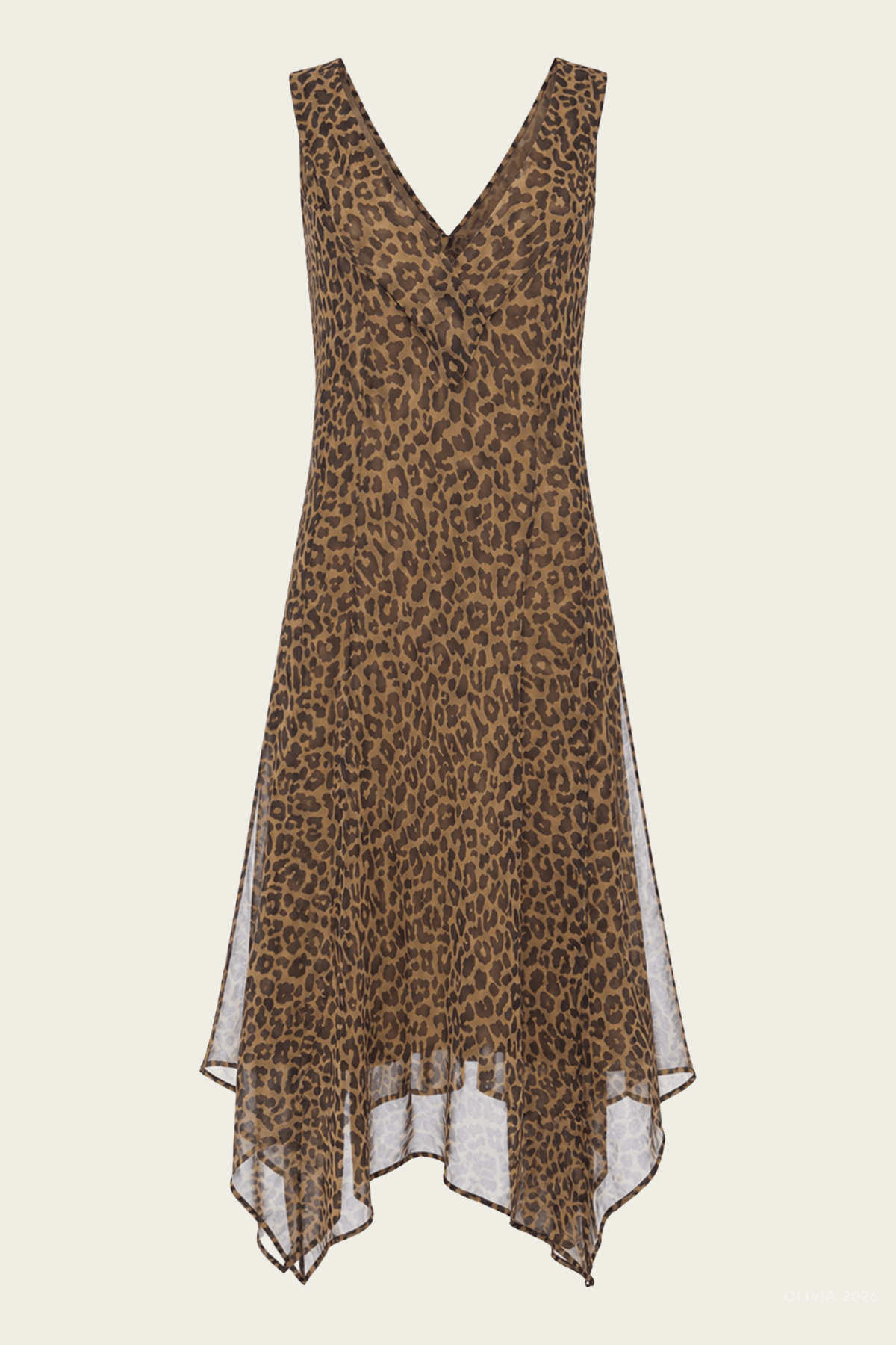 The Hanky Dress in Crystal Clear - shop-olivia.com