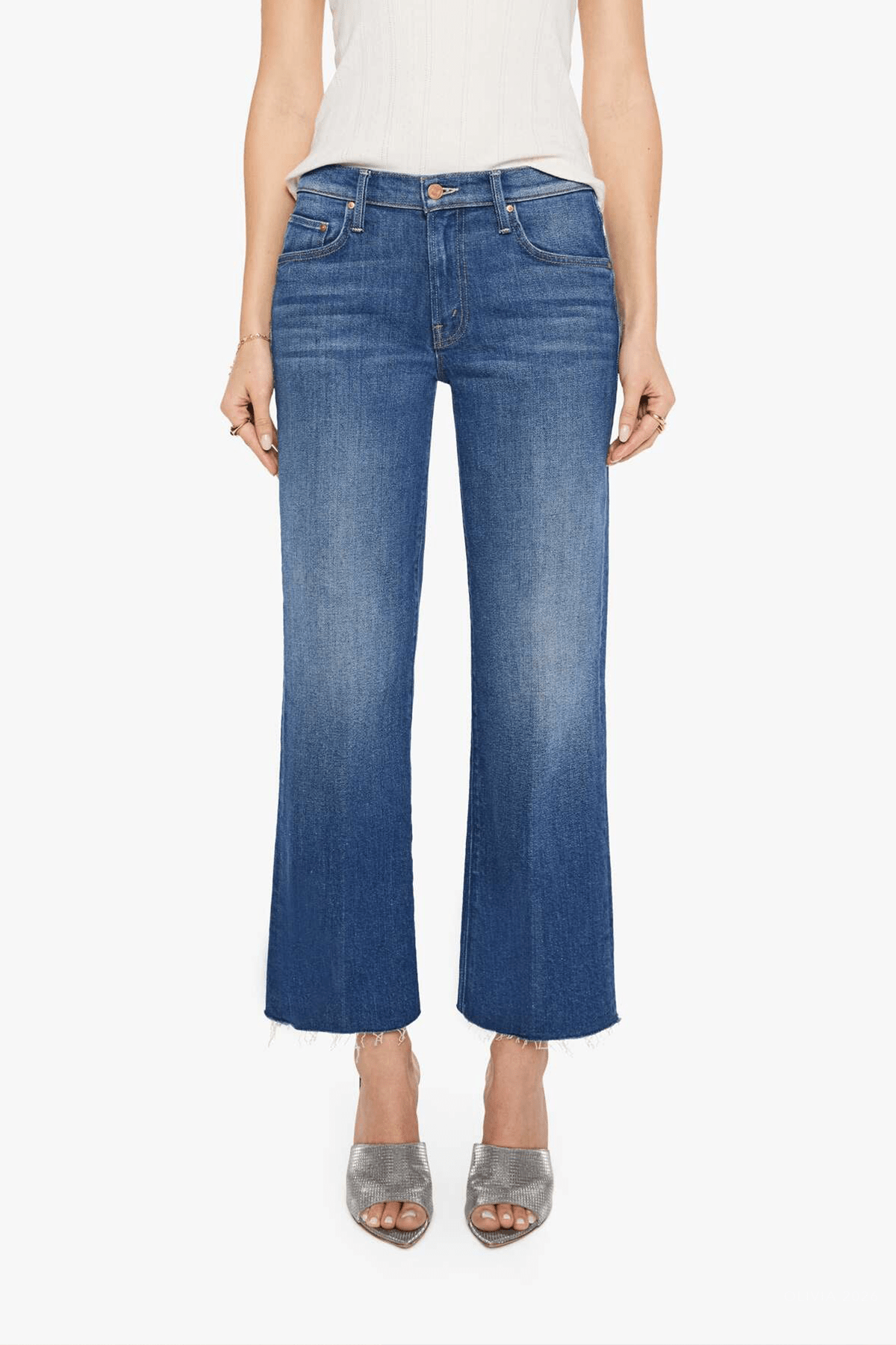 The Mid Rise Rambler Flood Fray in Deluxe Edition - shop-olivia.com