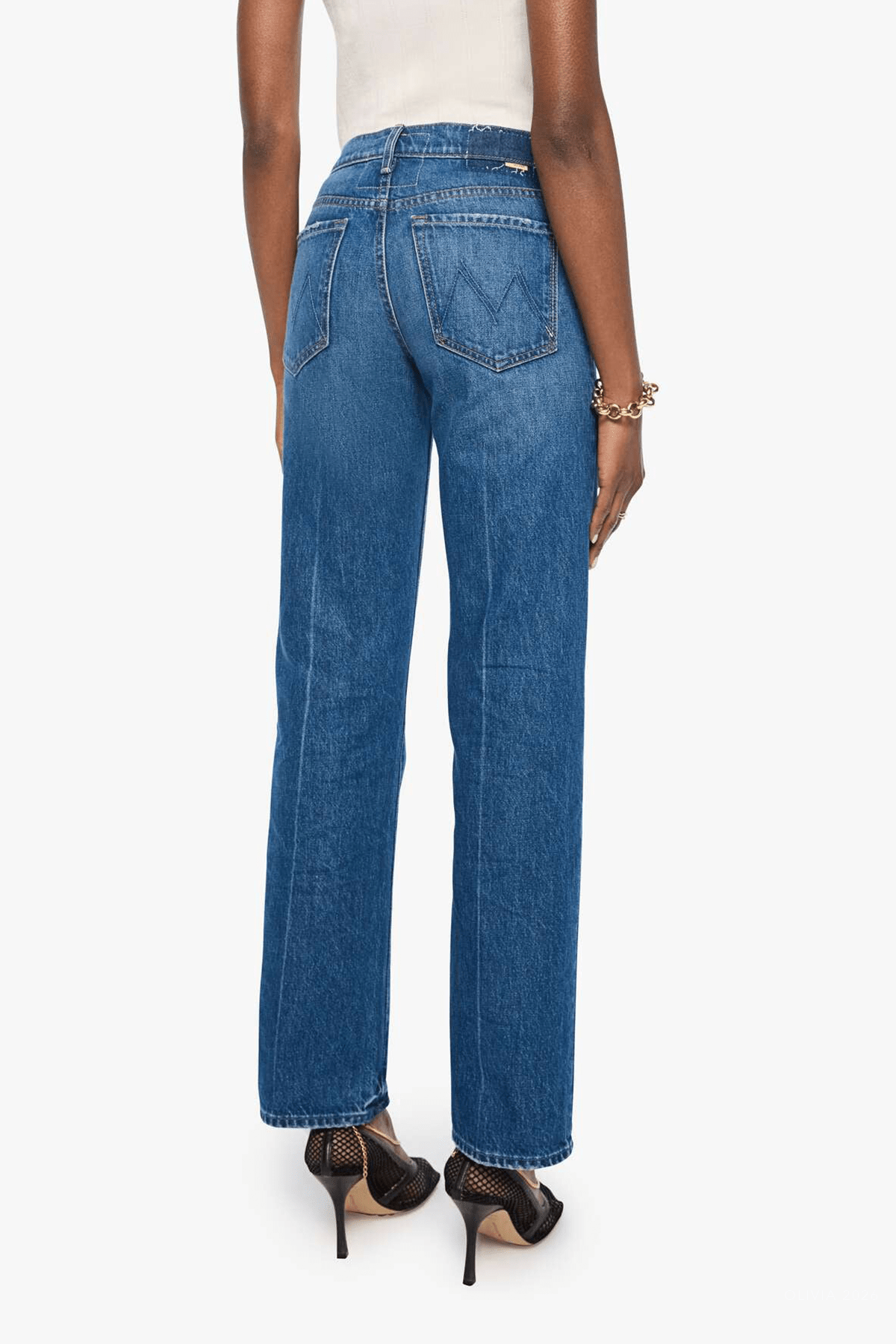 The Mid Rise Rambler Skimp Jean in Call Me Wild - shop-olivia.com