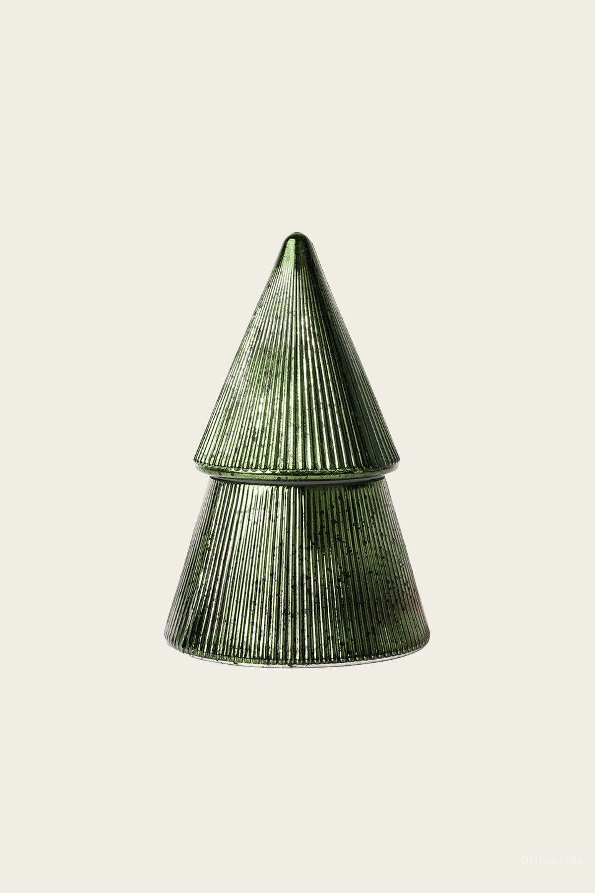 The Smell of Tree - Plaid Tree Glass Candle - shop-olivia.com
