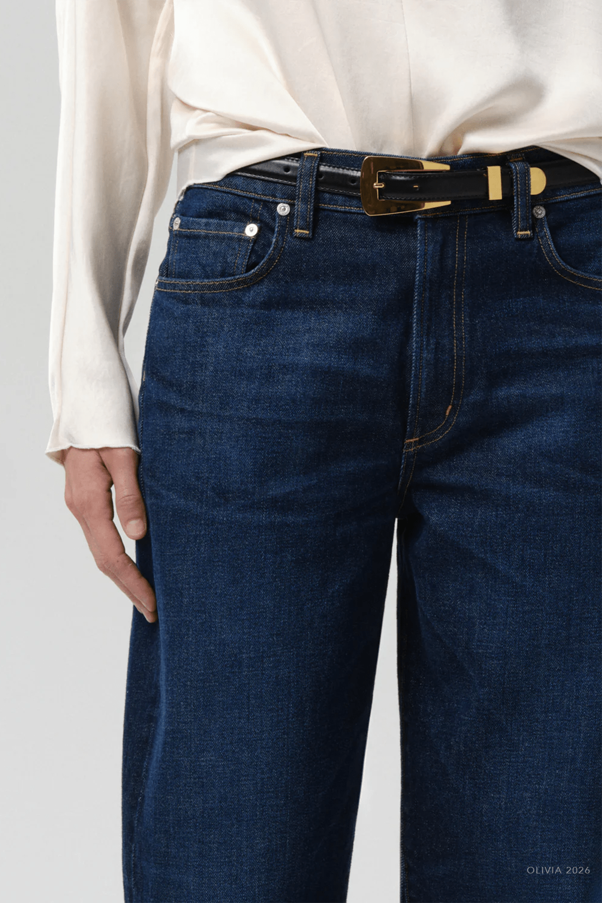 The Taper Jean in Aries - shop-olivia.com