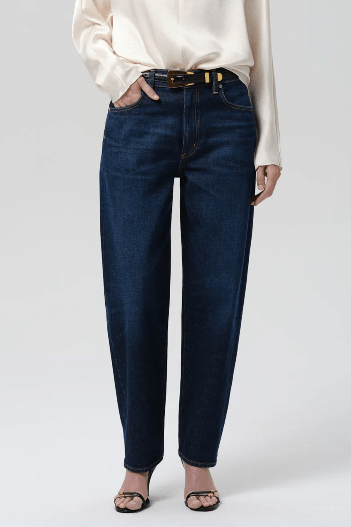 The Taper Jean in Aries - shop-olivia.com