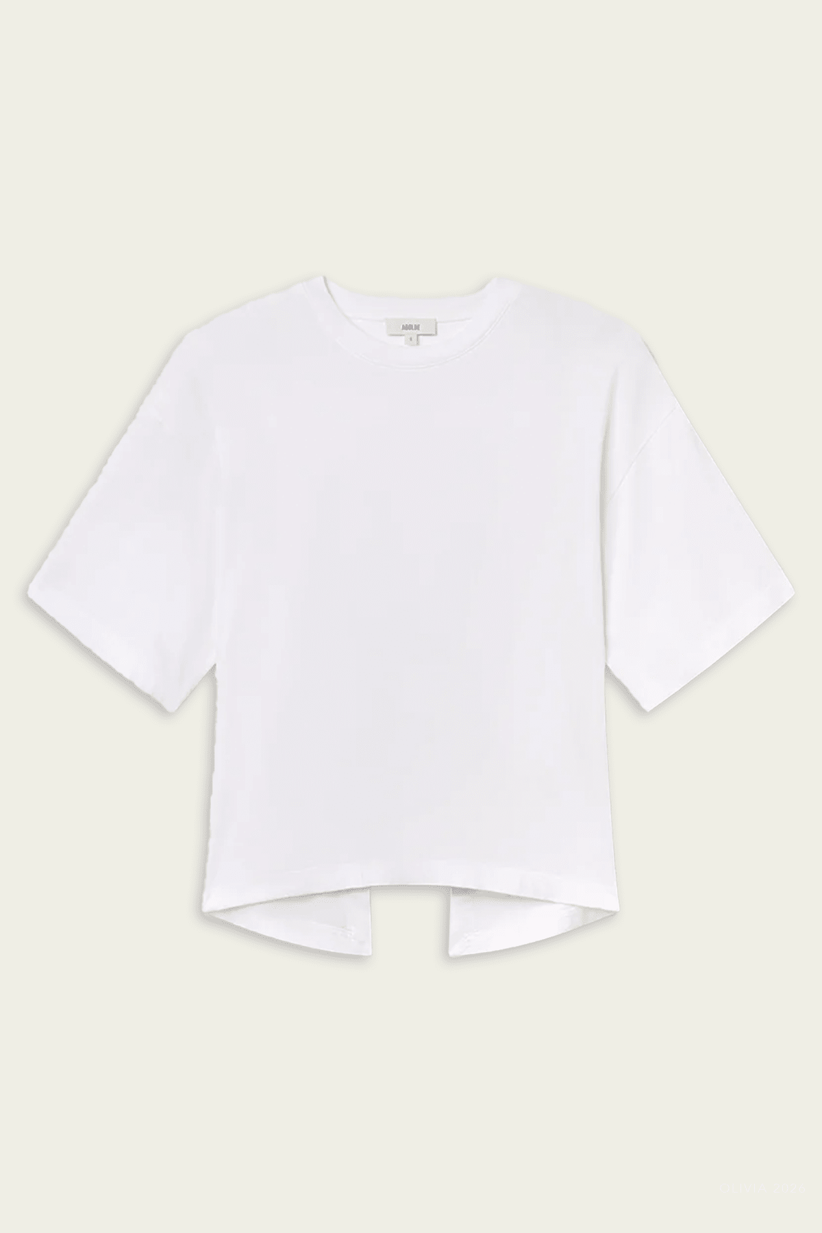 Theo T-Shirt in White - shop - olivia.com
