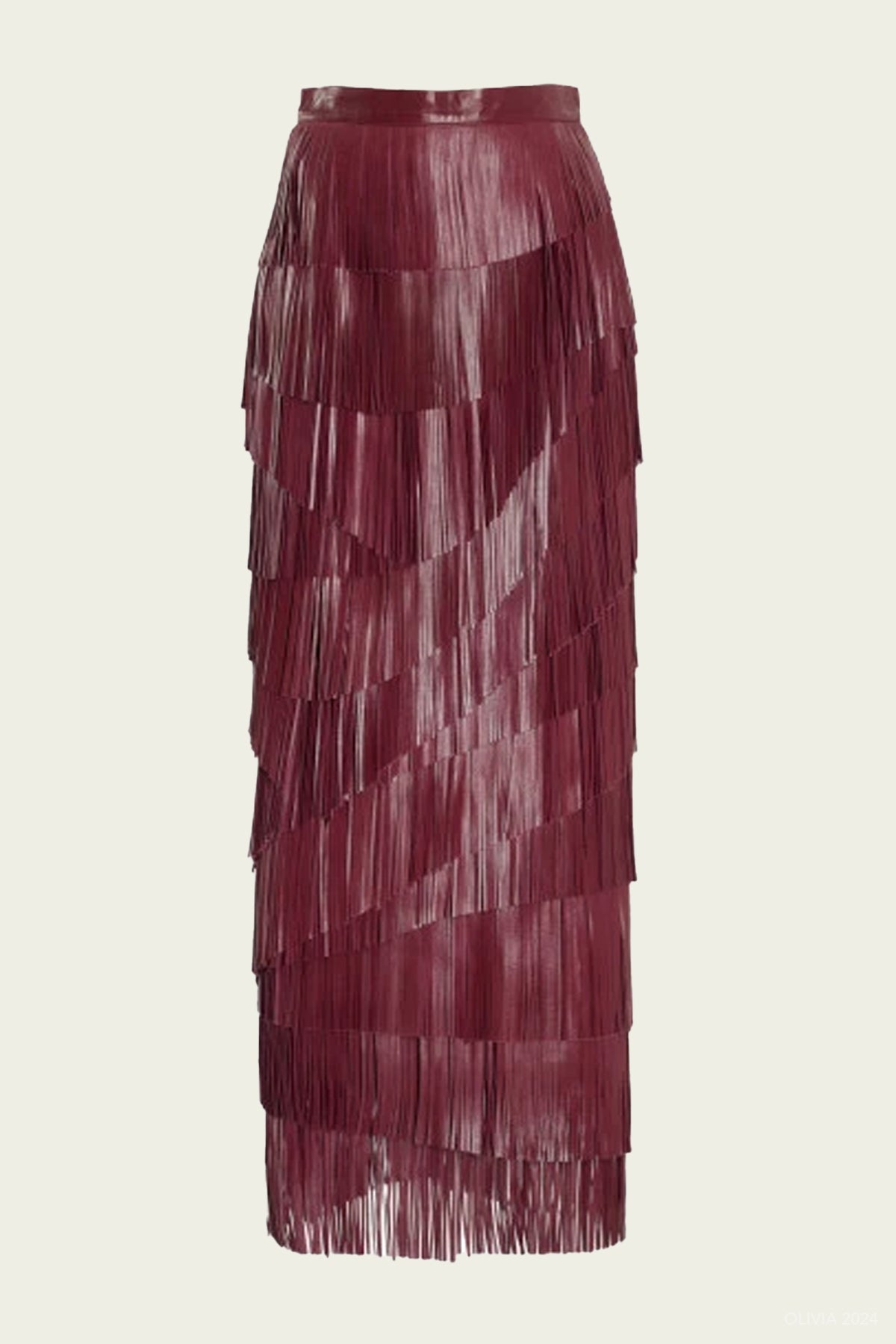 Therese Skirt in Garnet - shop - olivia.com