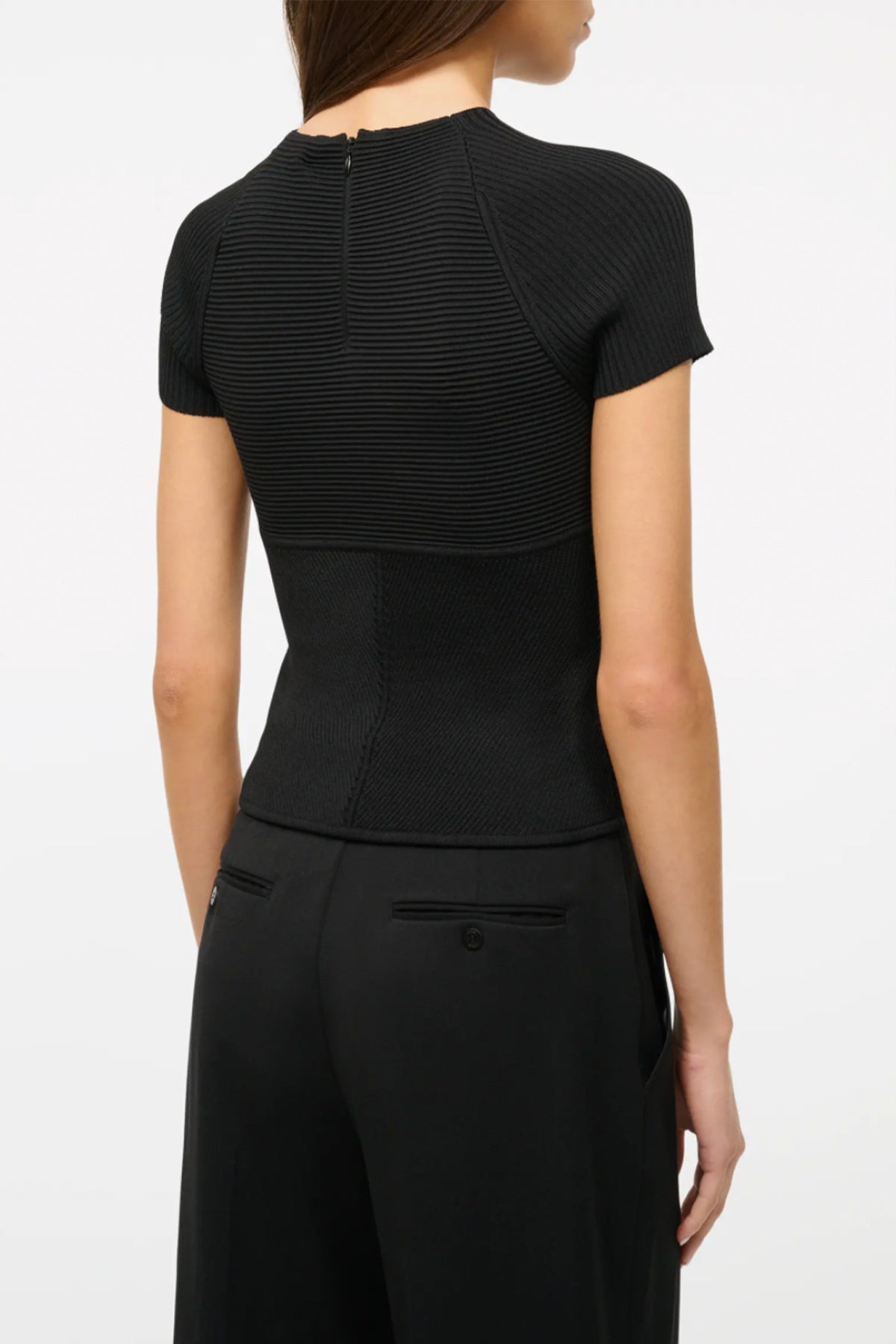 Tigereye Top in Black - shop - olivia.com