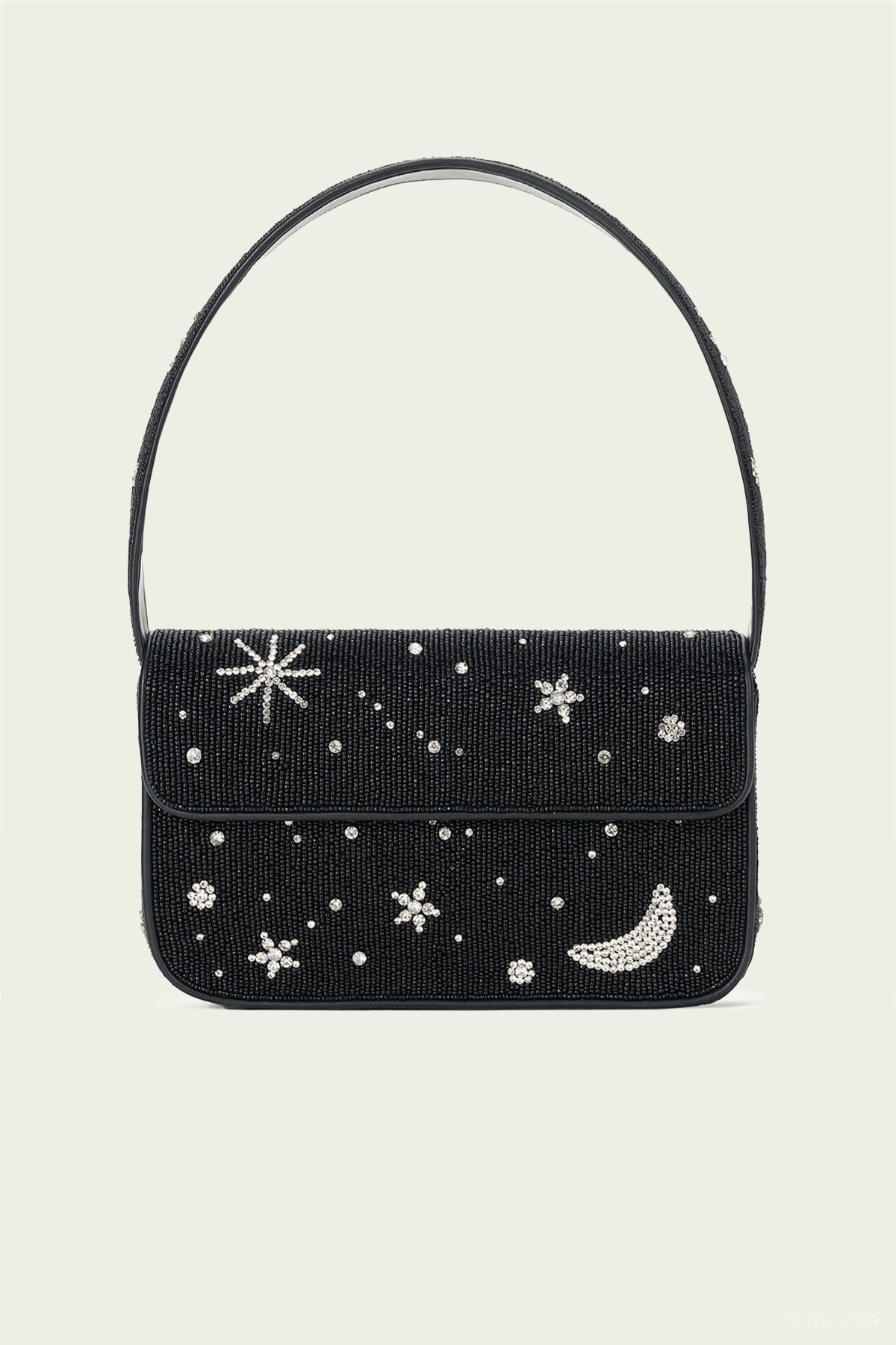 Tommy Beaded Bag in Starry Night - shop - olivia.com