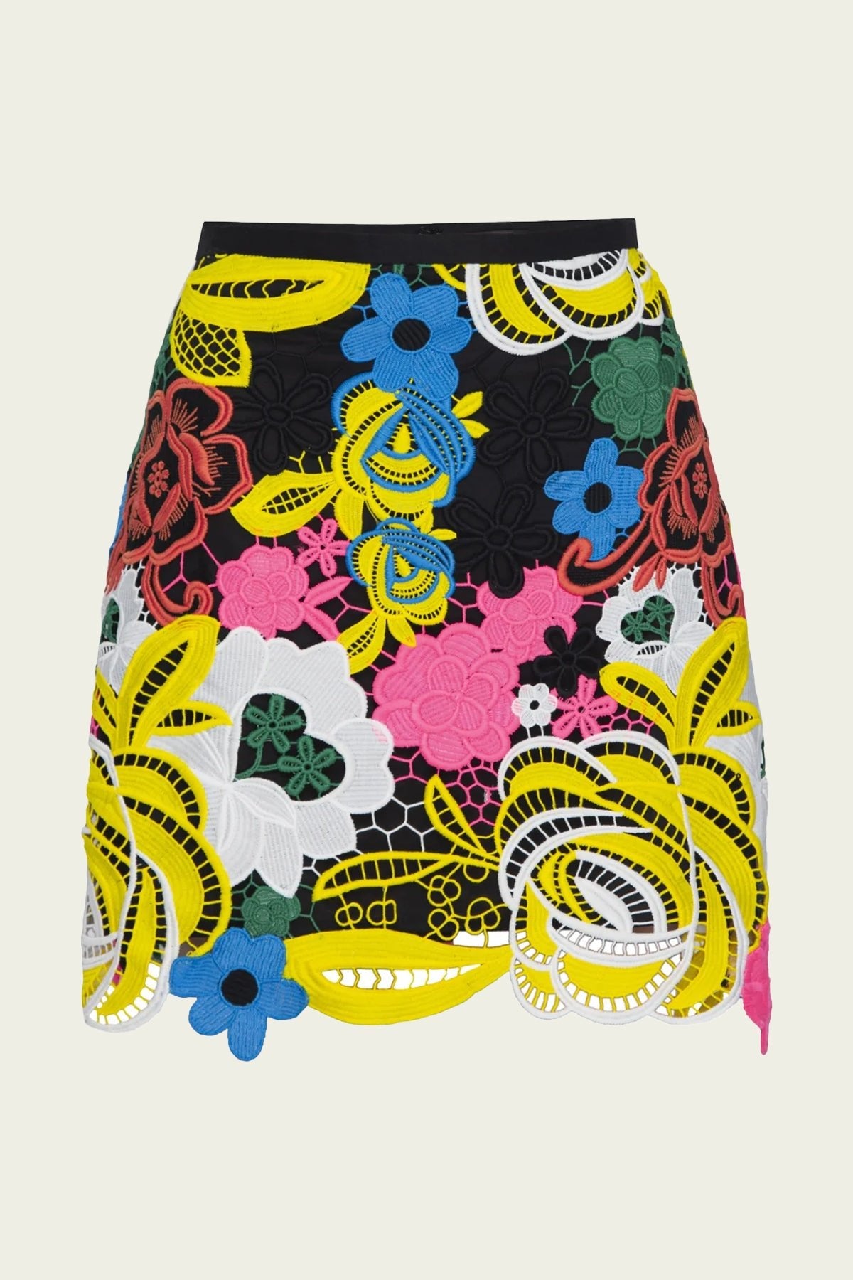 Topanga Canyon Skirt in Electric Floral - shop - olivia.com