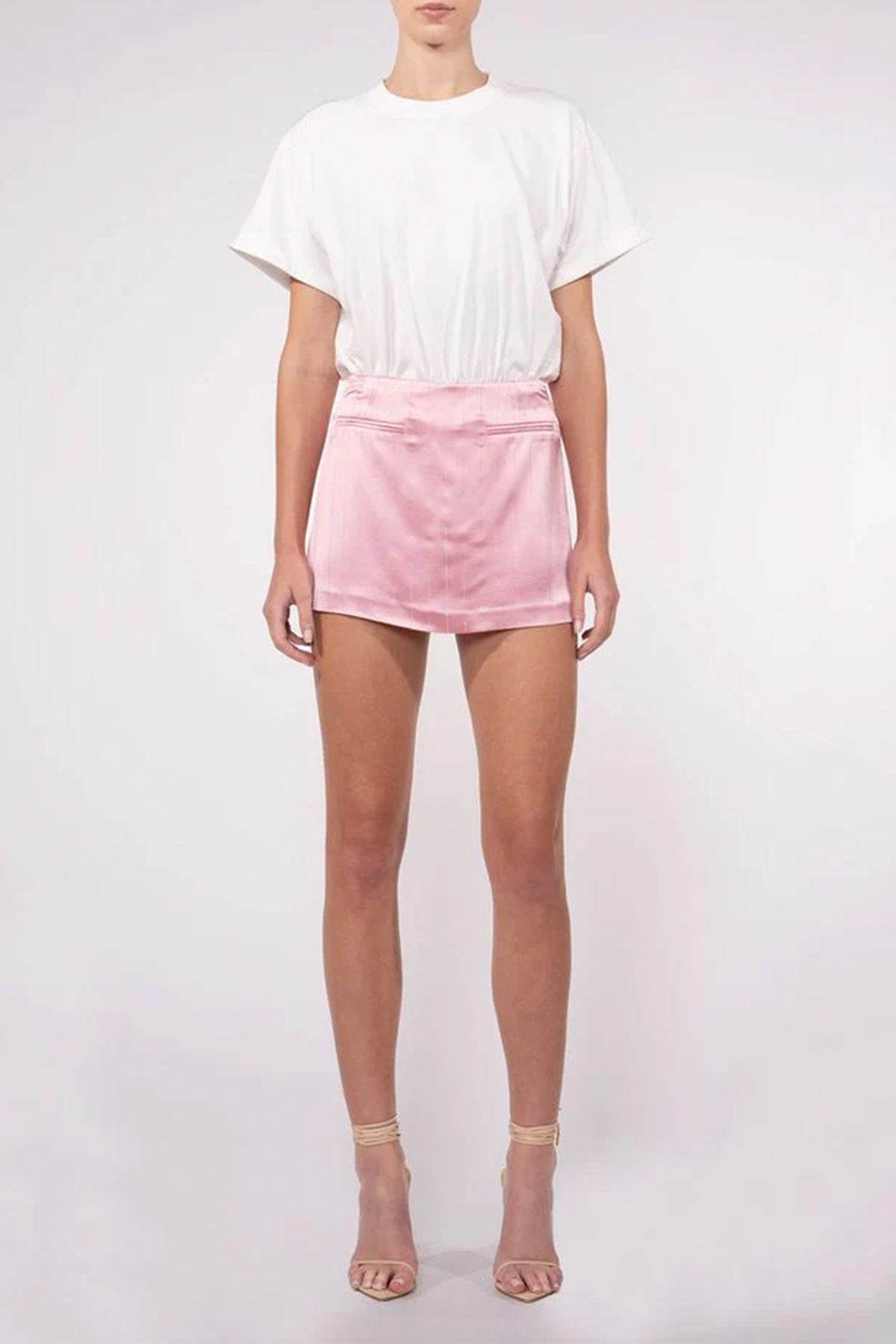 Tove Mini Skirt in Desert Rose - shop-olivia.com