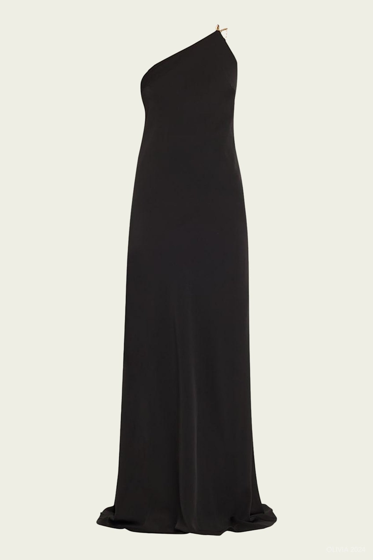 Tribeca Long Dress In Black - shop - olivia.com