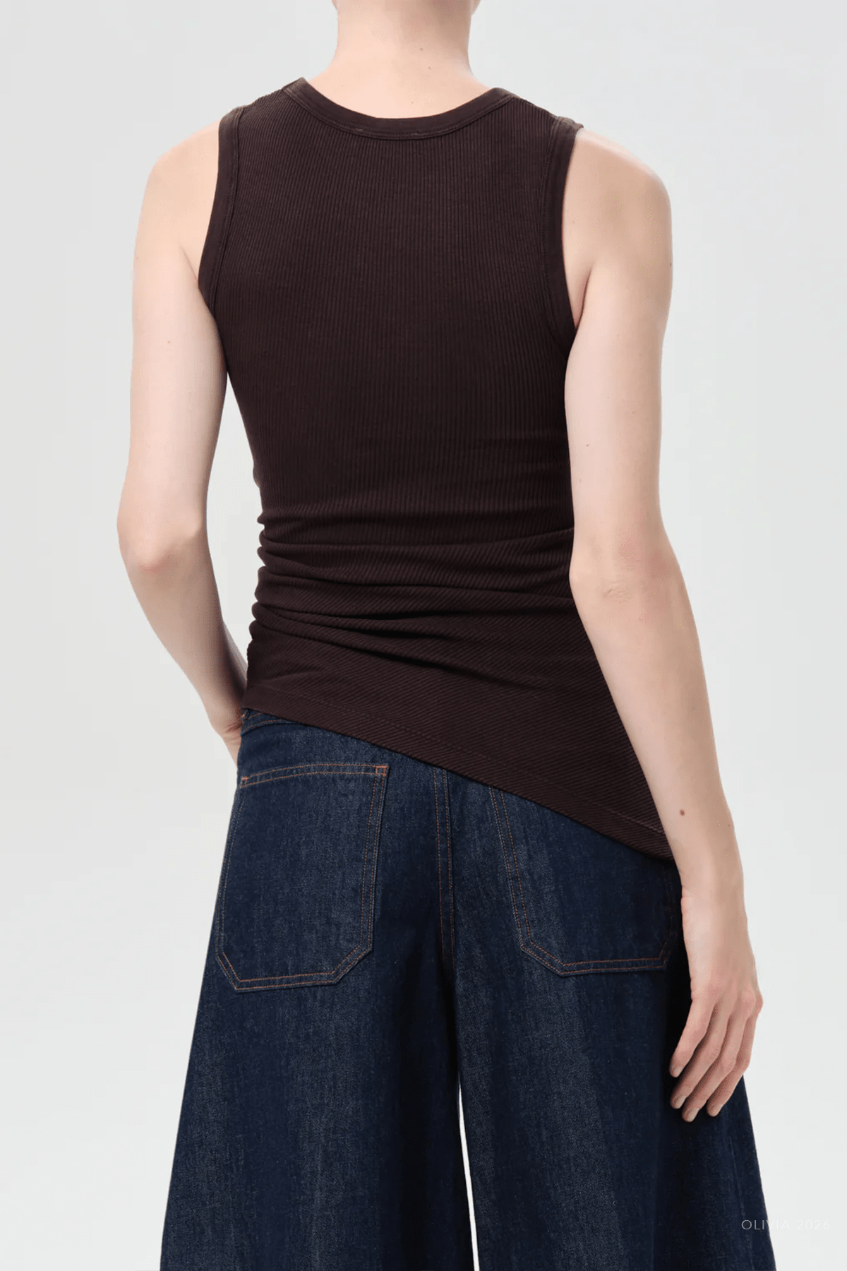 Twisted Poppy Tank in Tone - shop - olivia.com