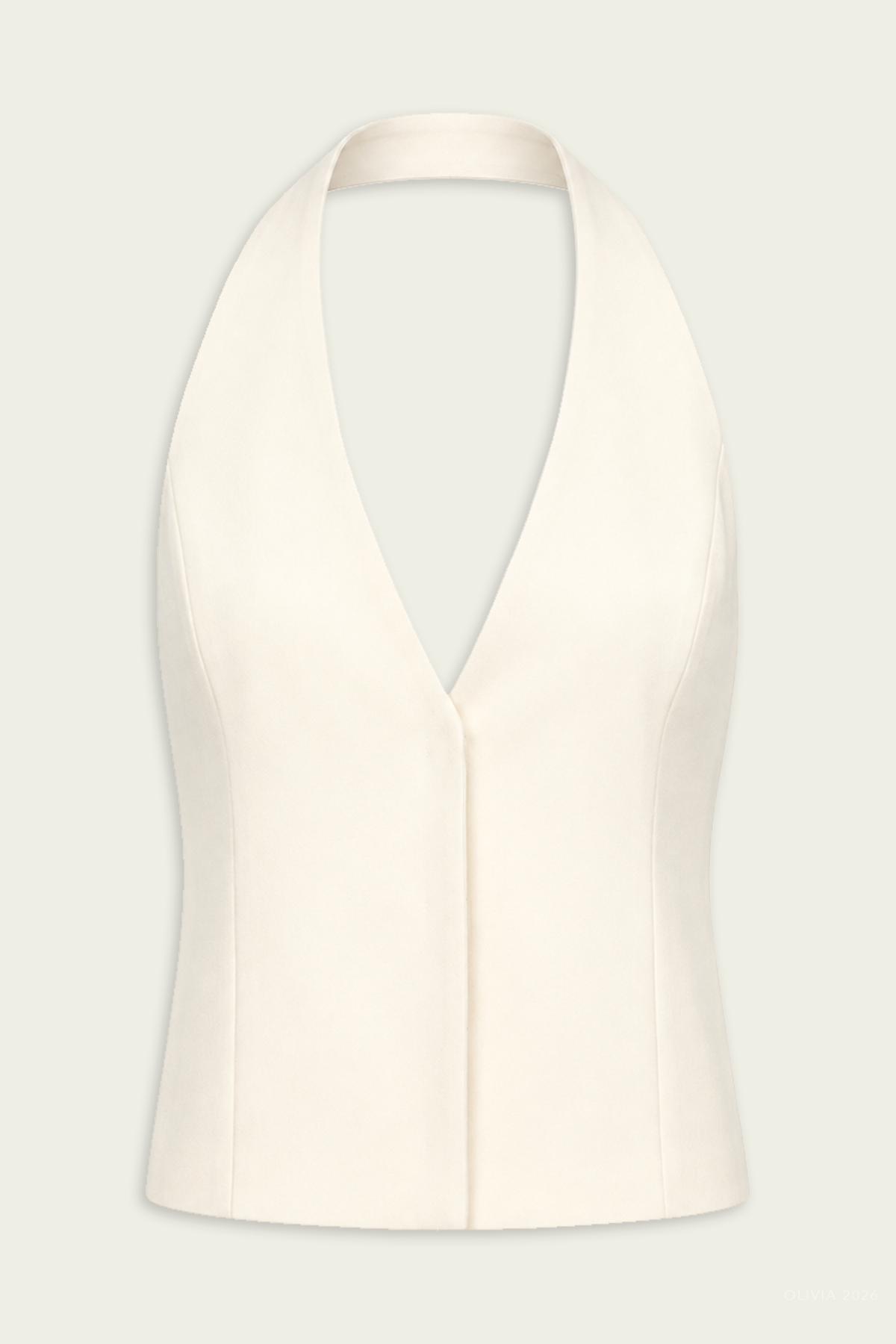 Keelyn Vest in Ivory