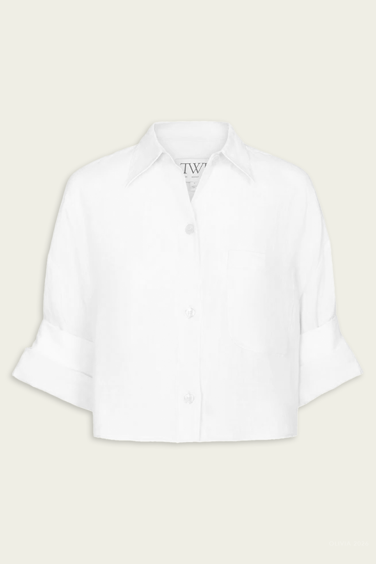 Next Ex Linen Shirt in White