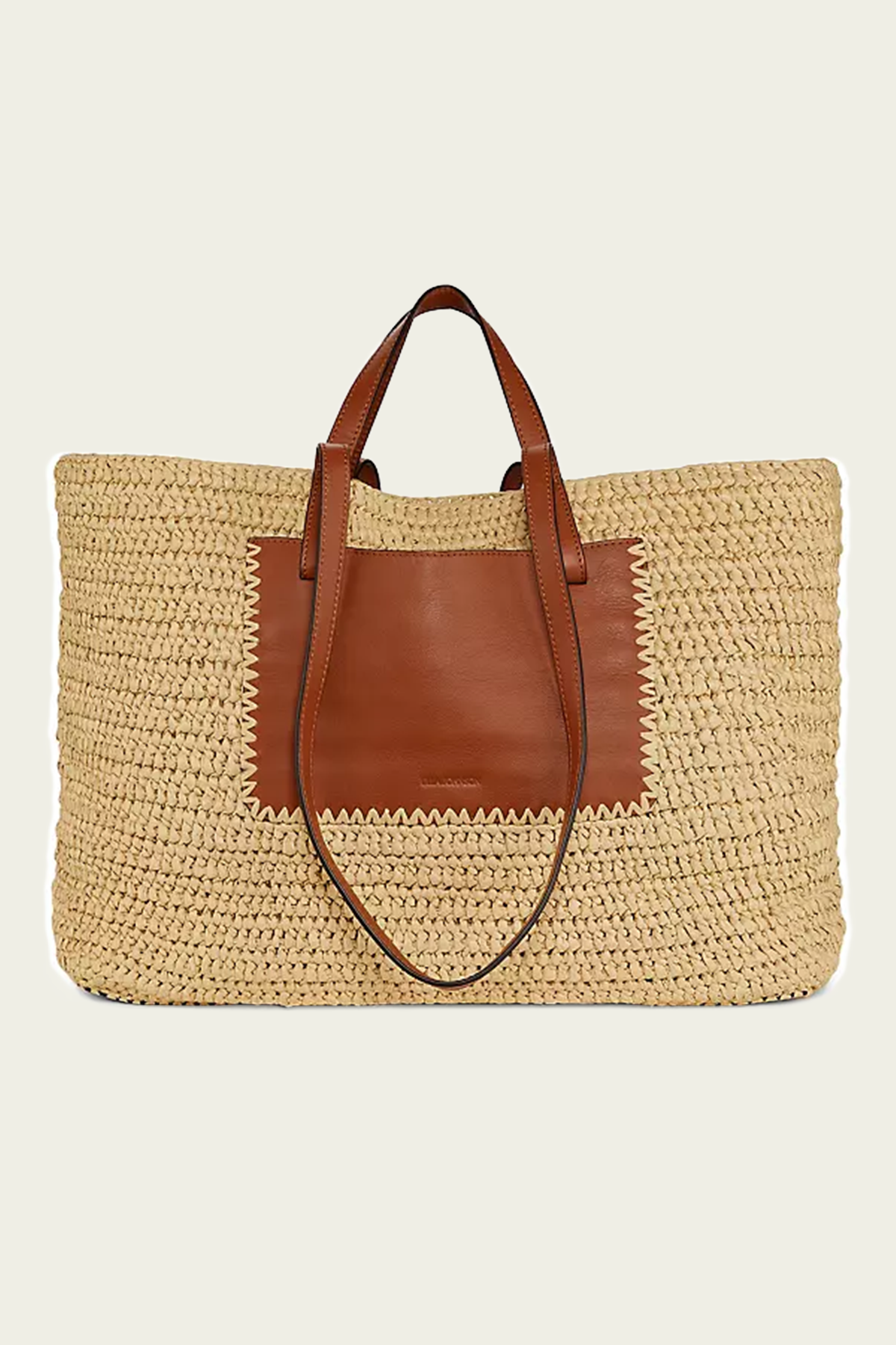 Lali Large Raffia Tote in Natural