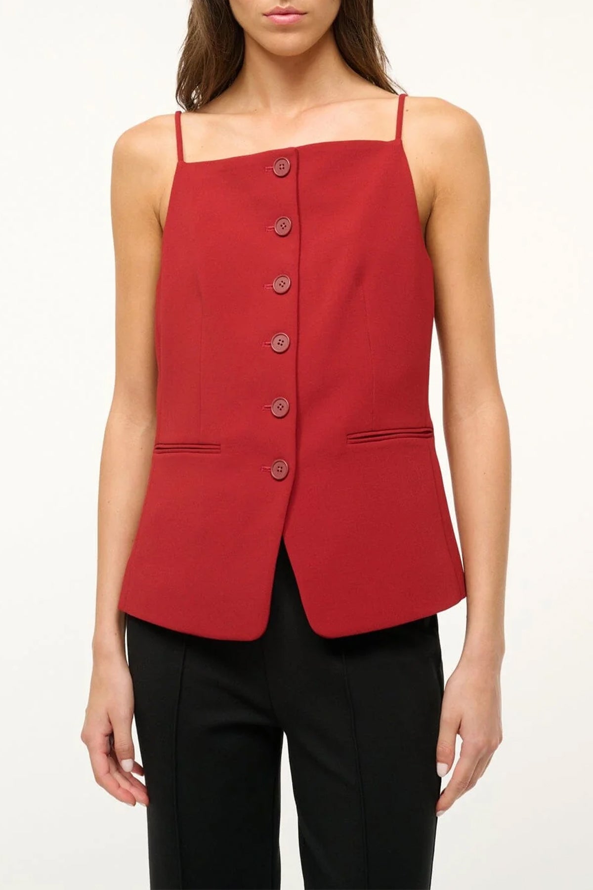 Una Top in Rouge - shop - olivia.com