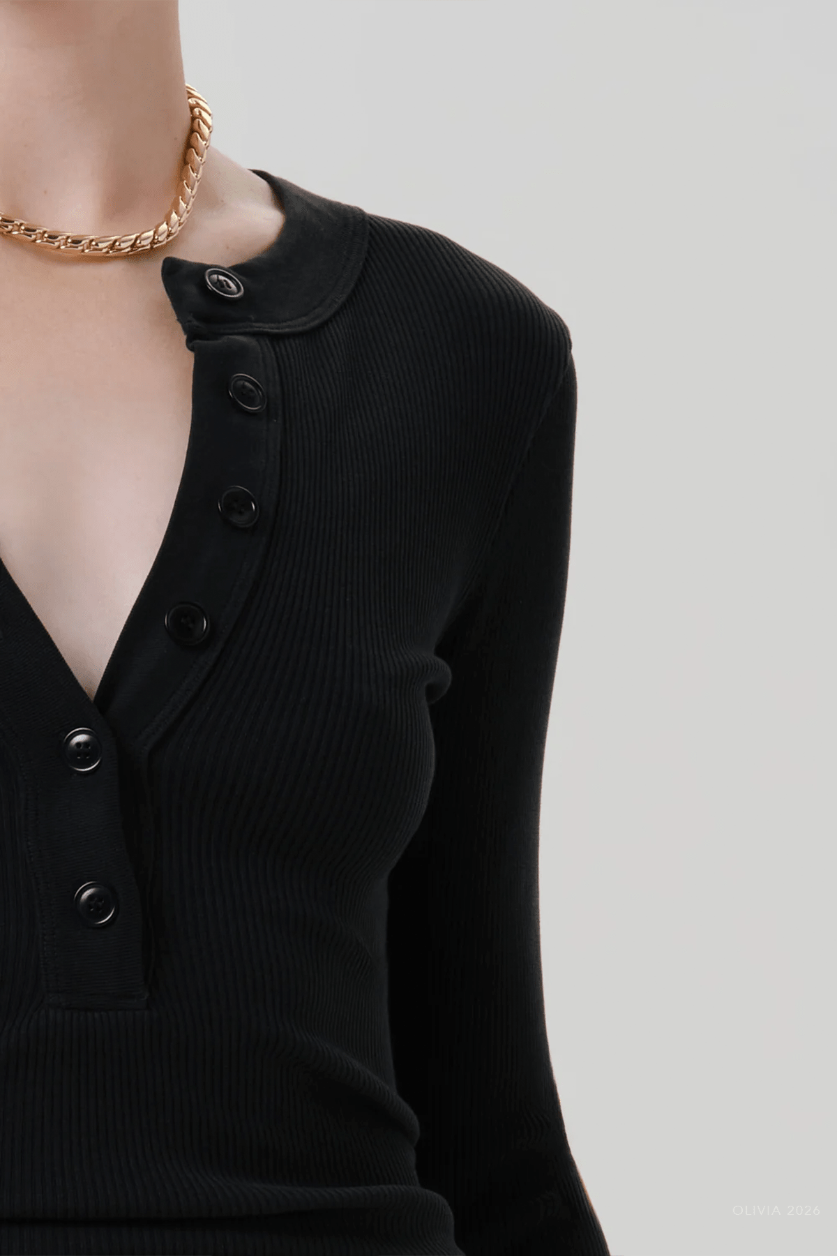 Varra Henley in Juniper - shop-olivia.com