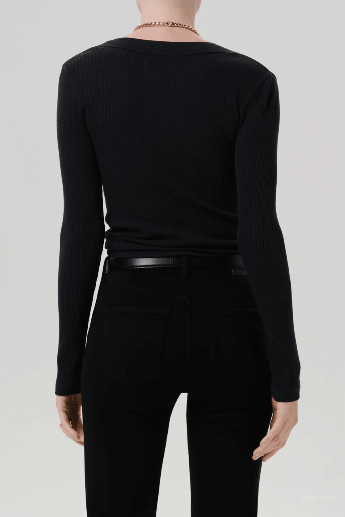 Varra Henley in Juniper - shop-olivia.com