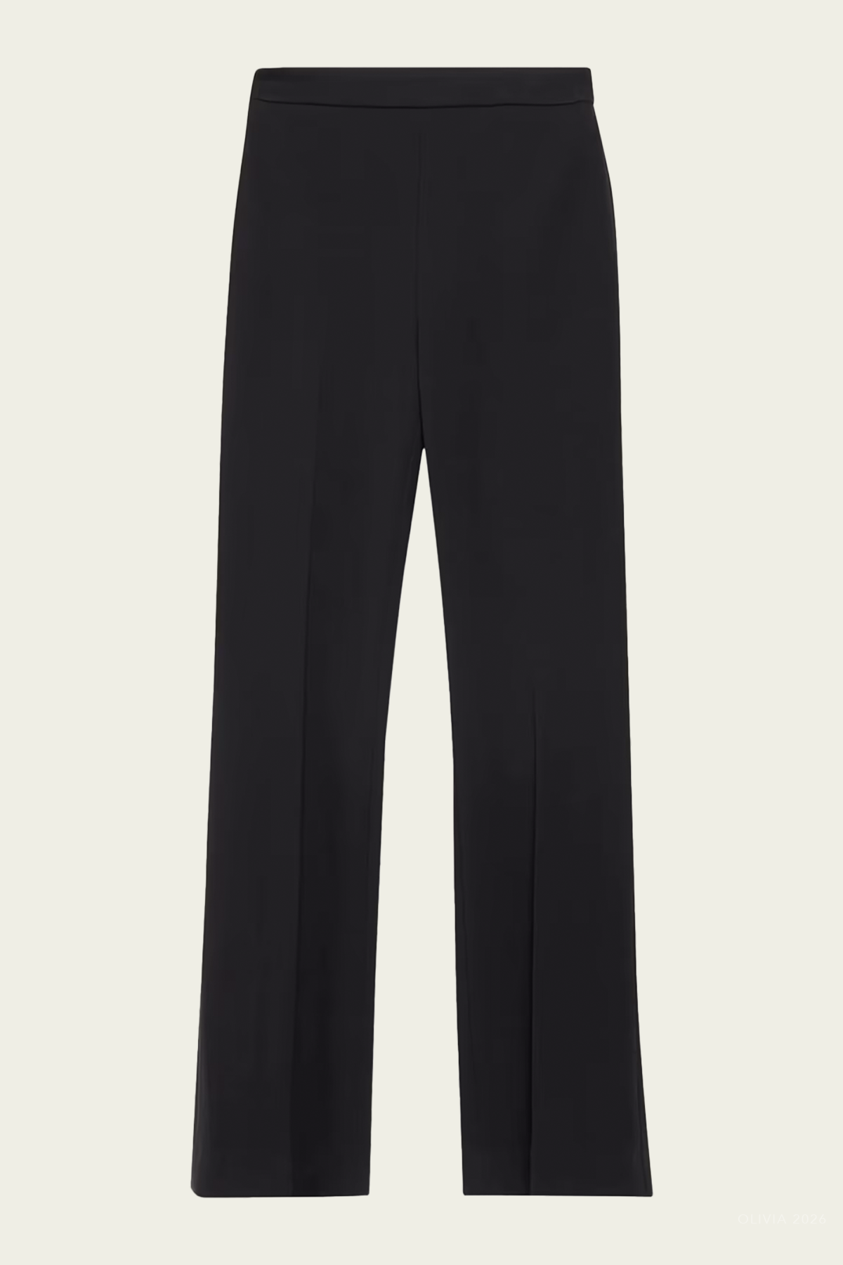Gracie Zip-Back Pant in Black