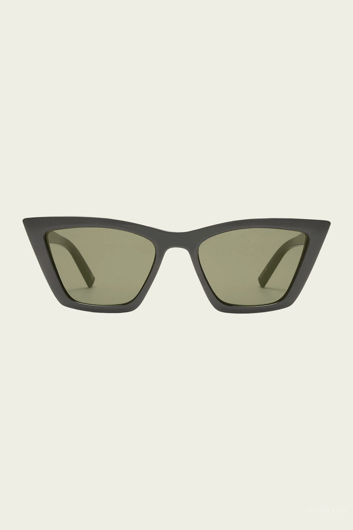 Velodrome Cat-Eye Sunglasses in Black - shop-olivia.com