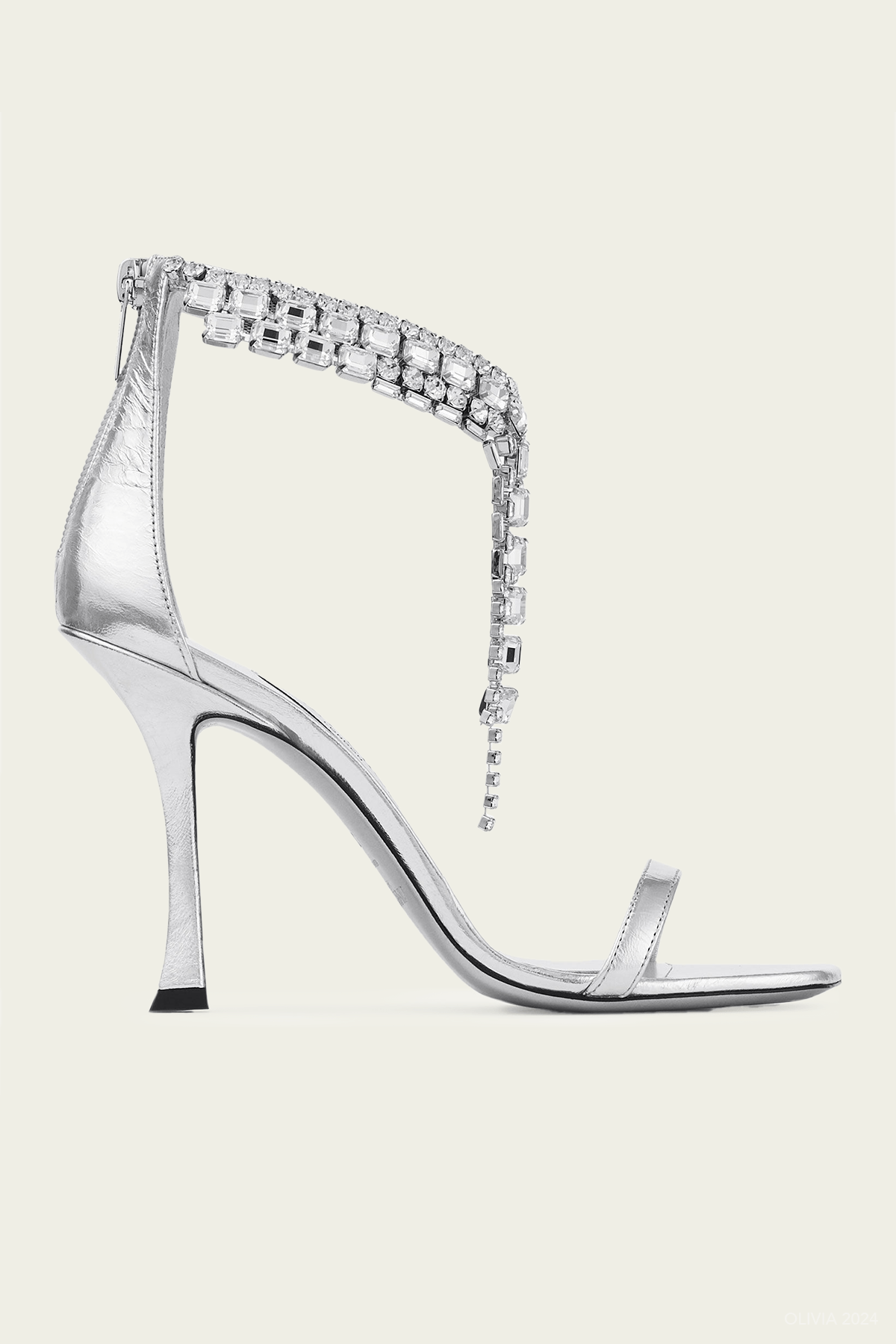 Verity 100 Sandal in Silver - shop - olivia.com