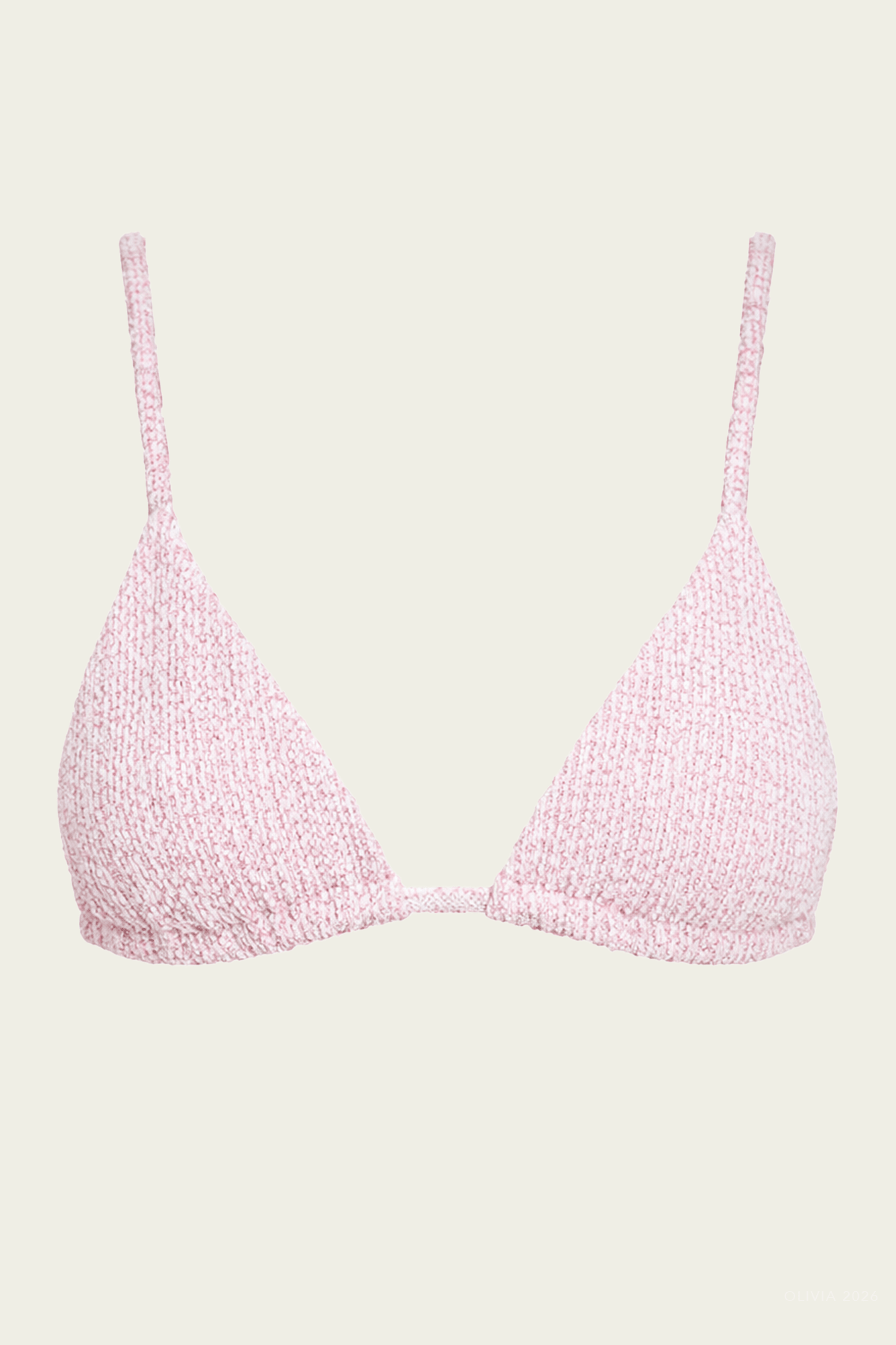 Vienna Bikini Top in Rose Cream - shop - olivia.com