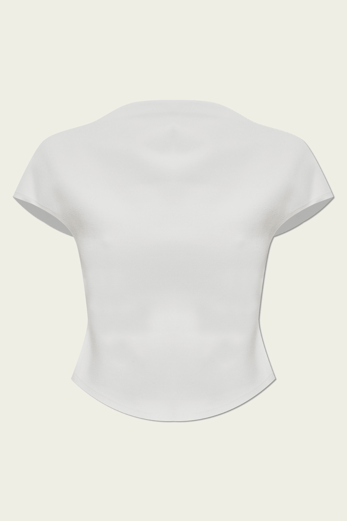 Virginiana Knit Top in Off - White - shop - olivia.com