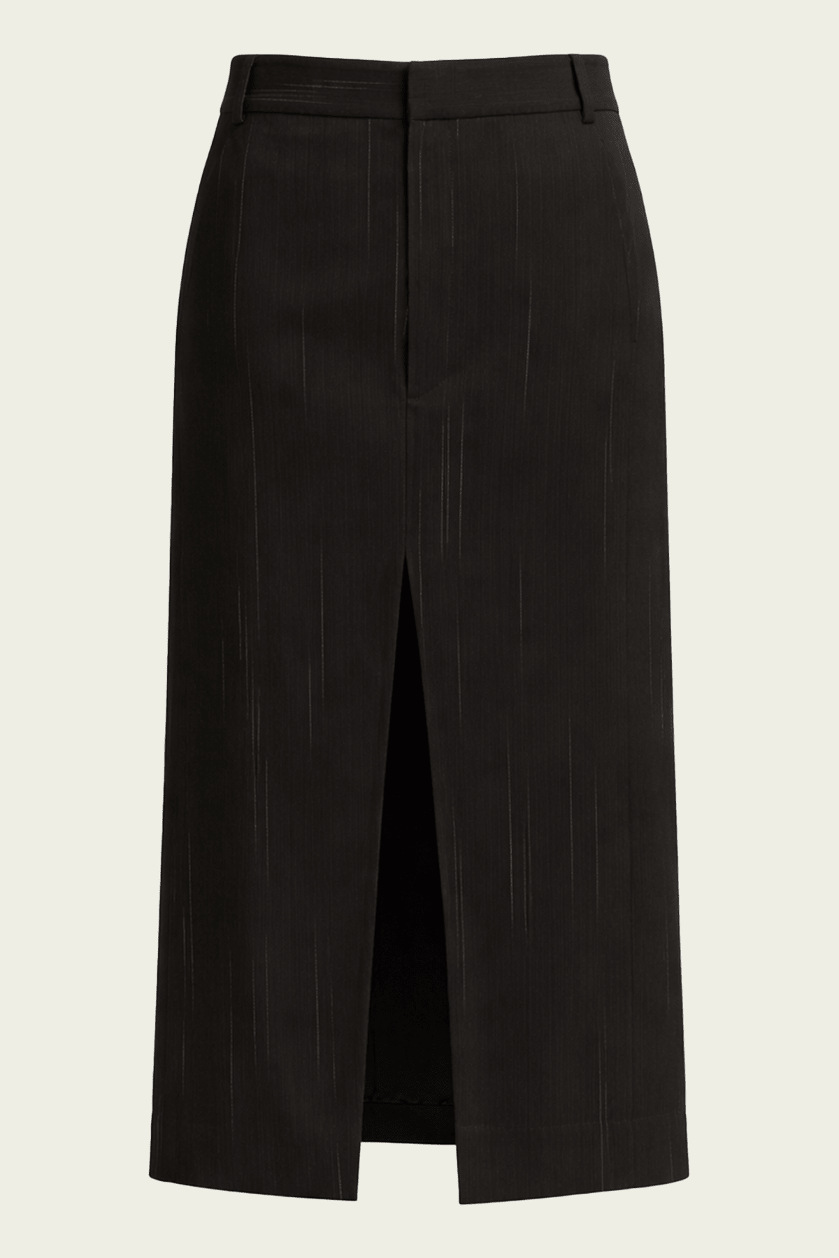 Viscose Suiting Midi Trouser Skirt in Black Multi - shop - olivia.com