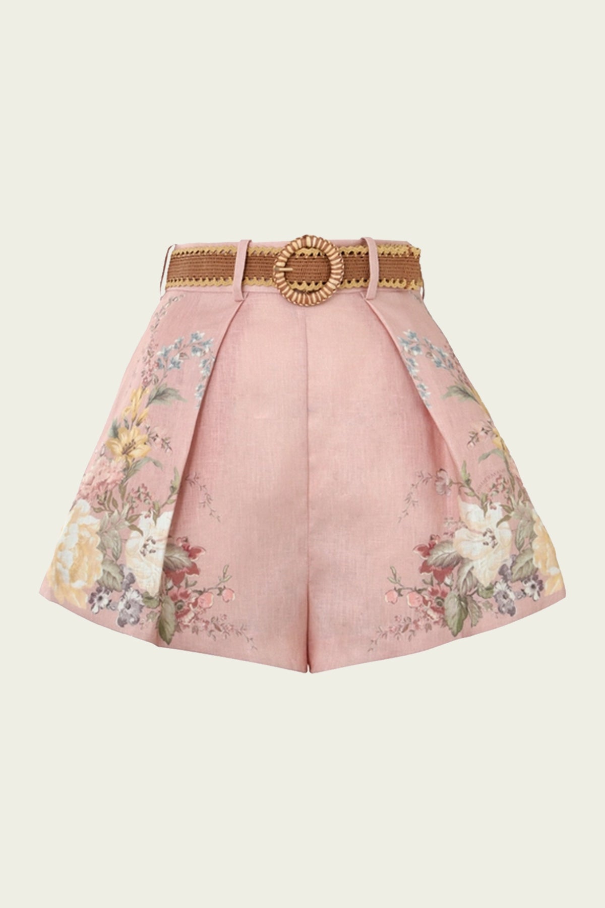 Waverly Tucked Short in Pink Floral - shop - olivia.com