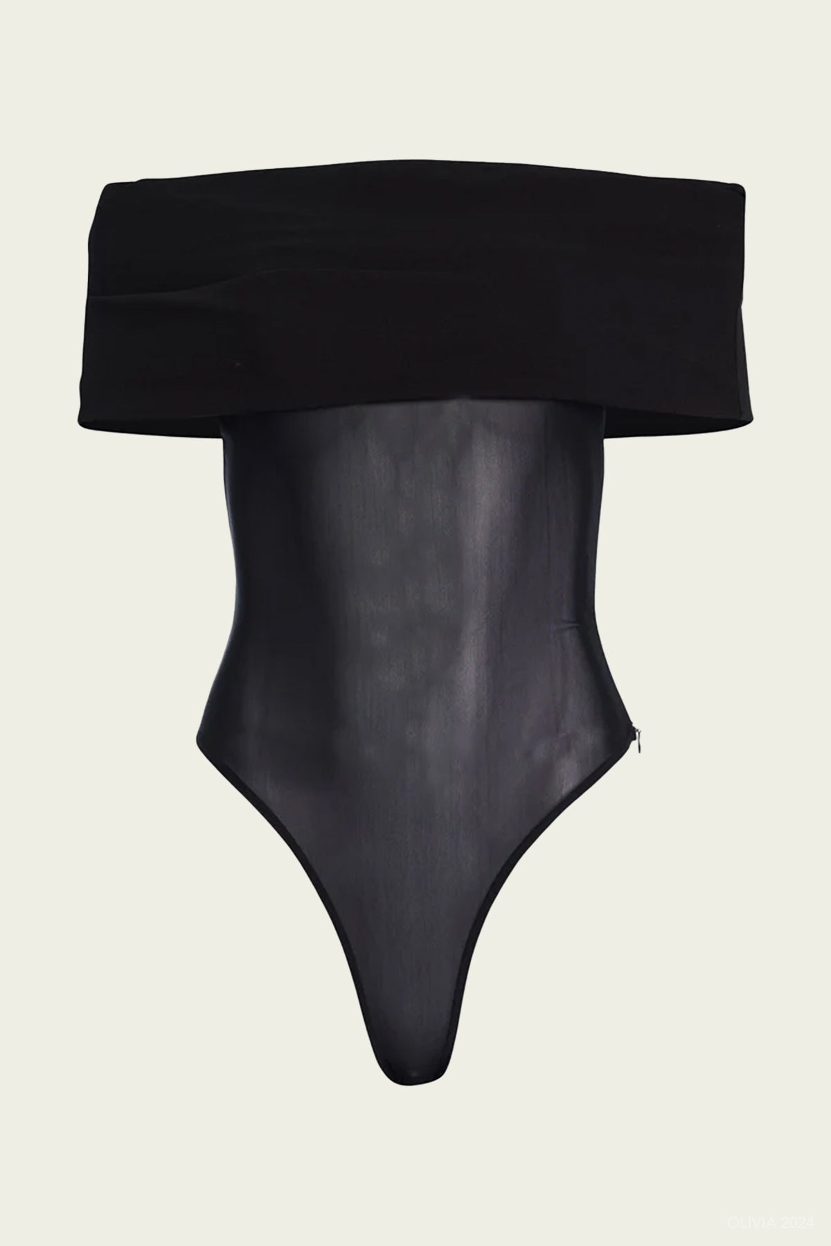 Willa Bodysuit in Black - shop - olivia.com