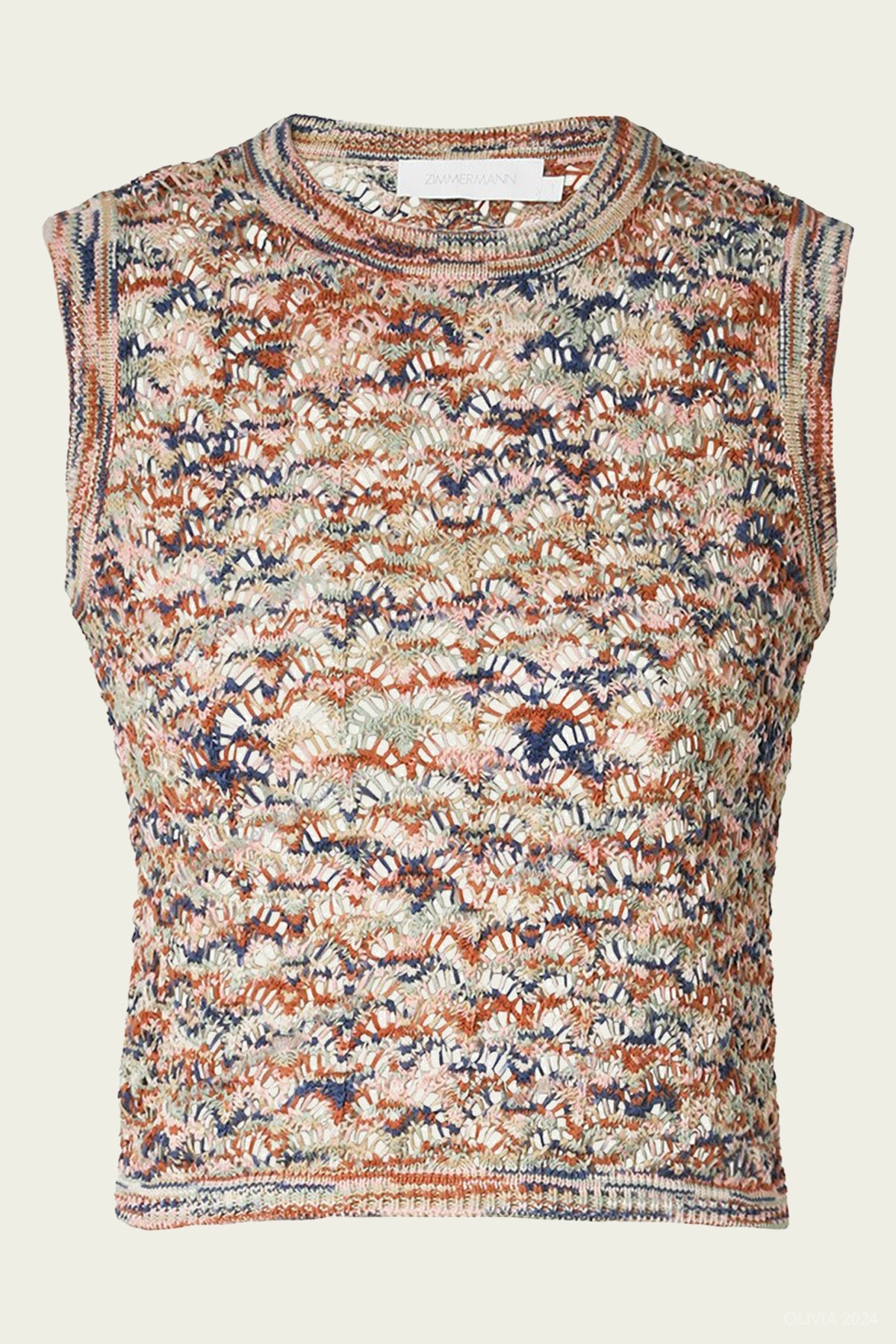 Wylie Crop Tank Top in Multi - shop - olivia.com