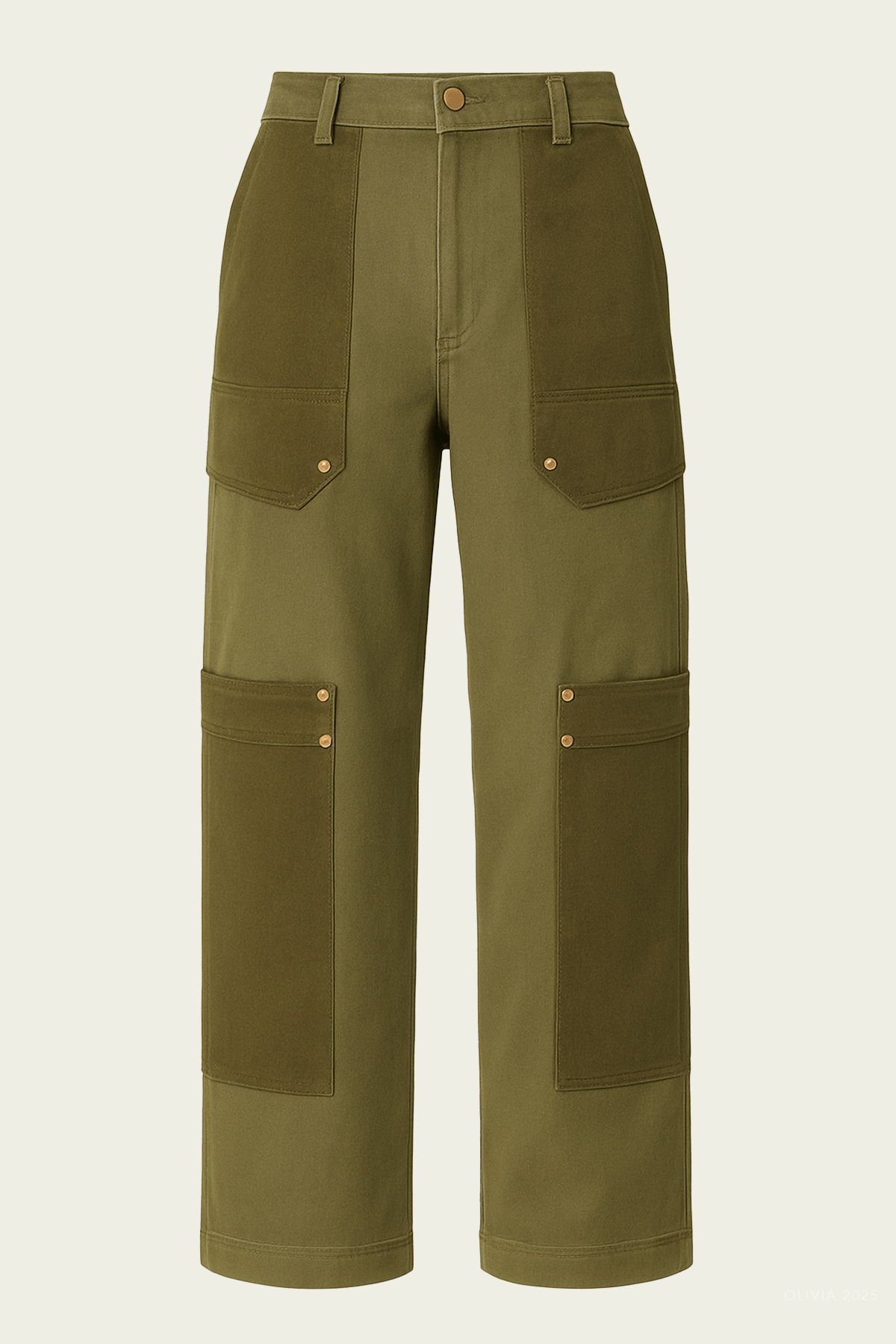 Wynn Pant in Rosemary Multi - shop - olivia.com