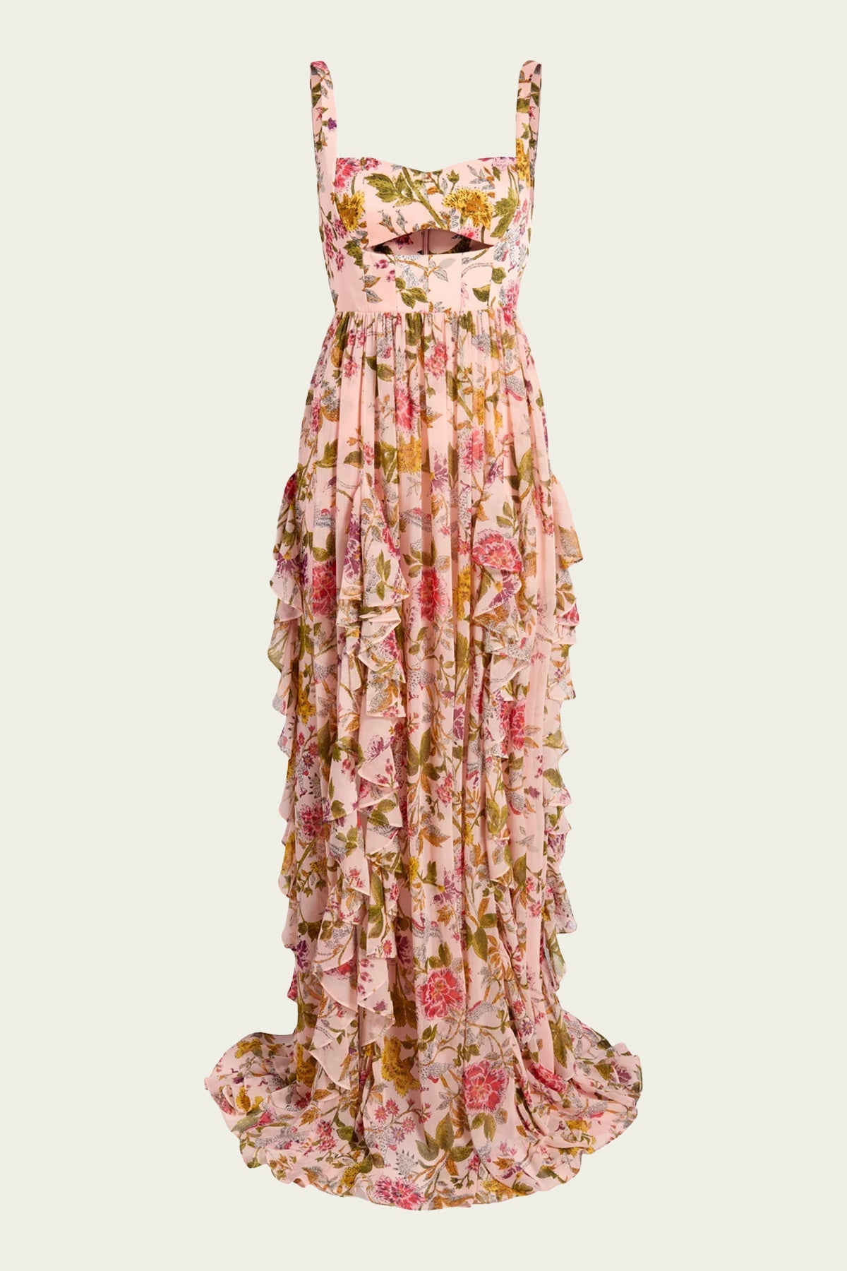 Xiomara Dress in Soft Pink Print - shop - olivia.com