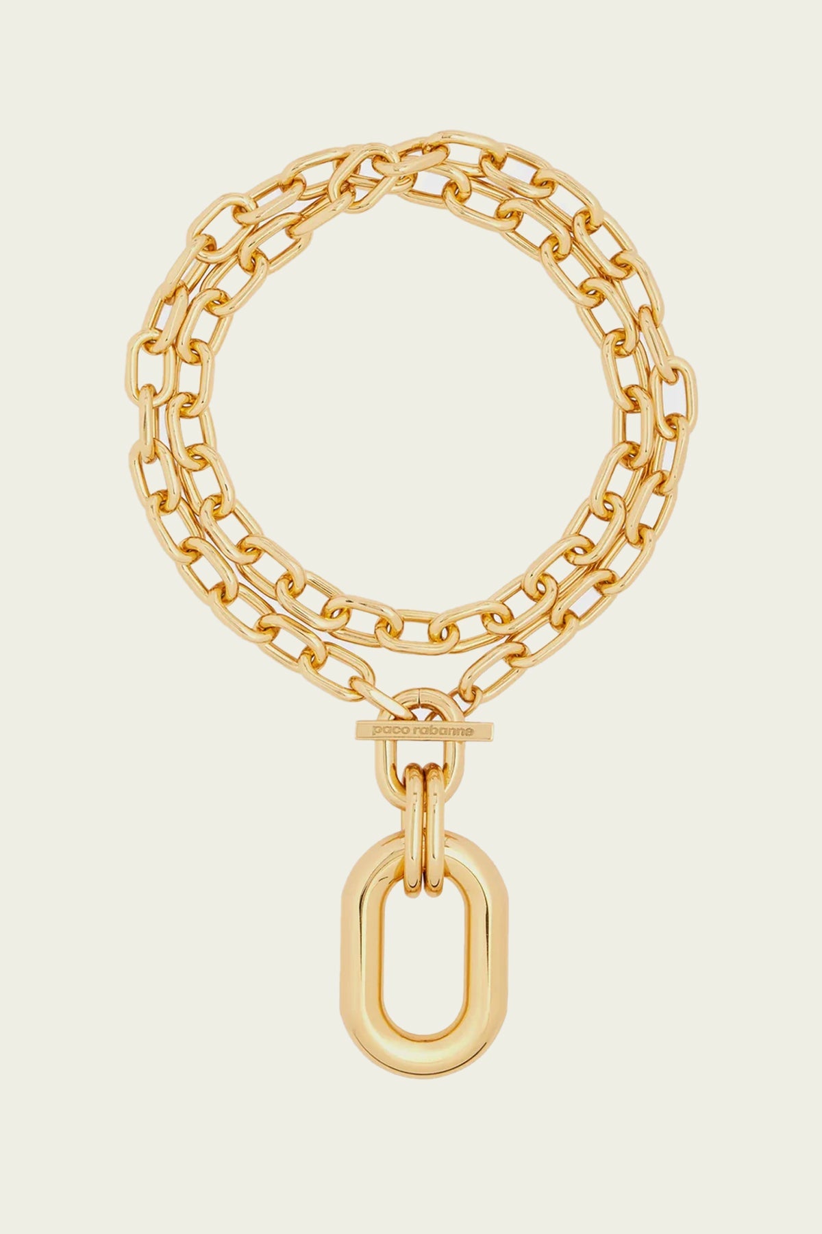 XL Link Pendant in Gold - shop - olivia.com