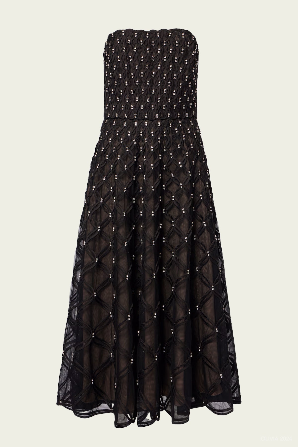 Xolani Midi Dress in Black - shop - olivia.com