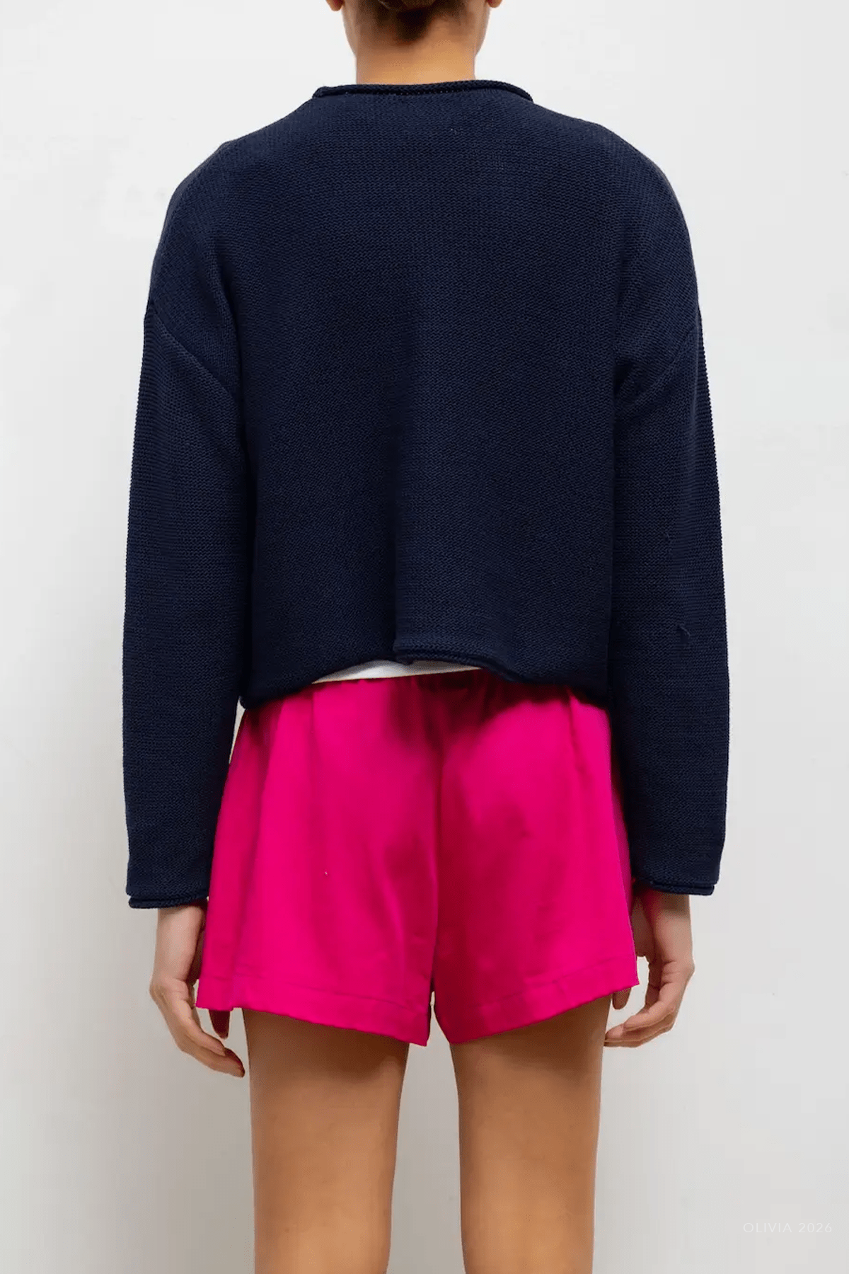 Yoko Summer Short in Amaranth - shop-olivia.com