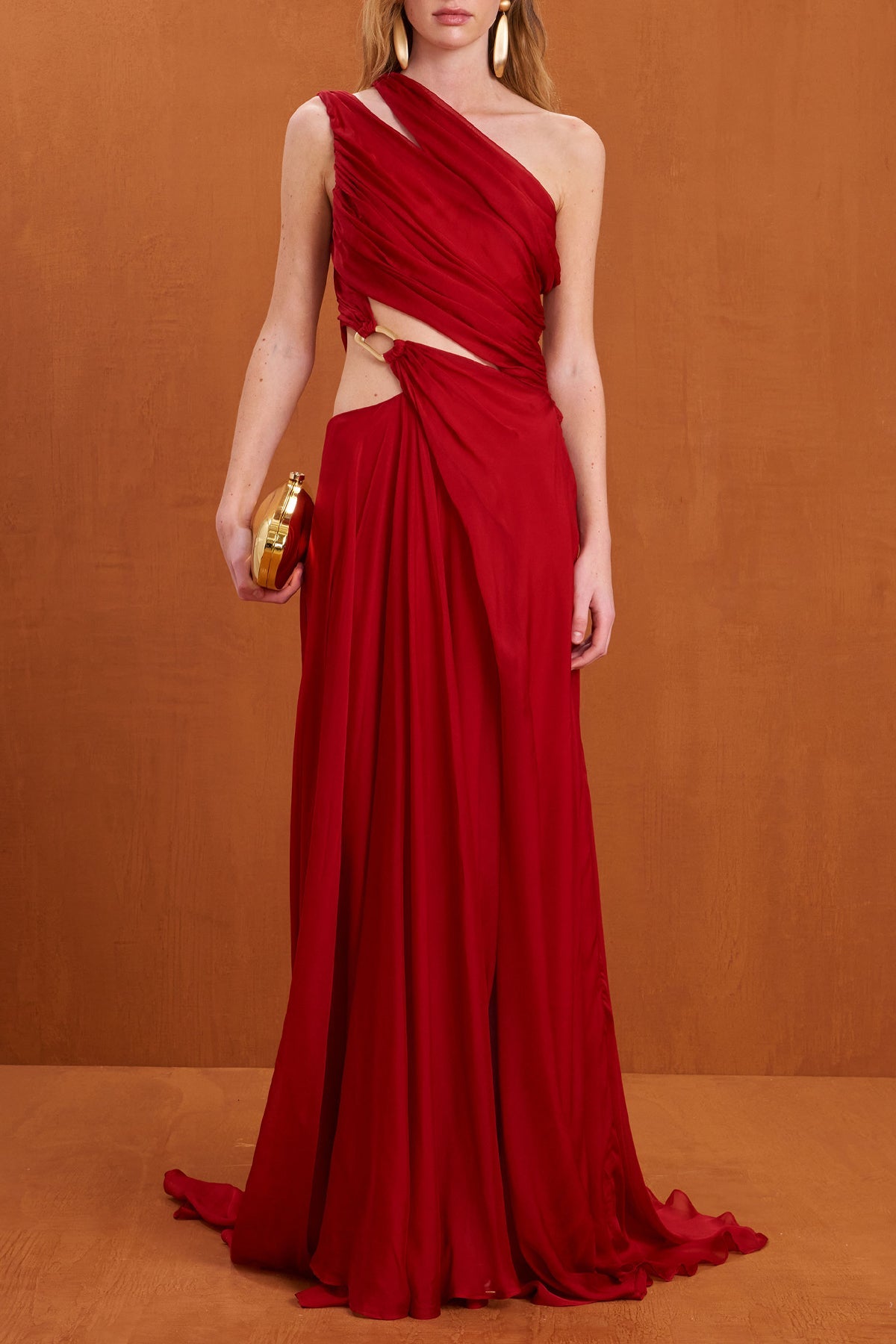 Zan Gown in Merlot - shop - olivia.com