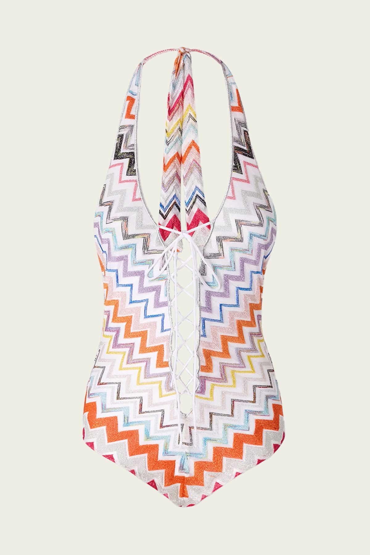 Zig - Zag One - Piece Swimsuit in Multicolor - shop - olivia.com