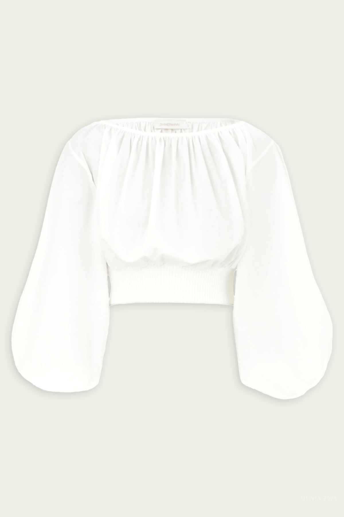 Poplin Bodice in Ivory