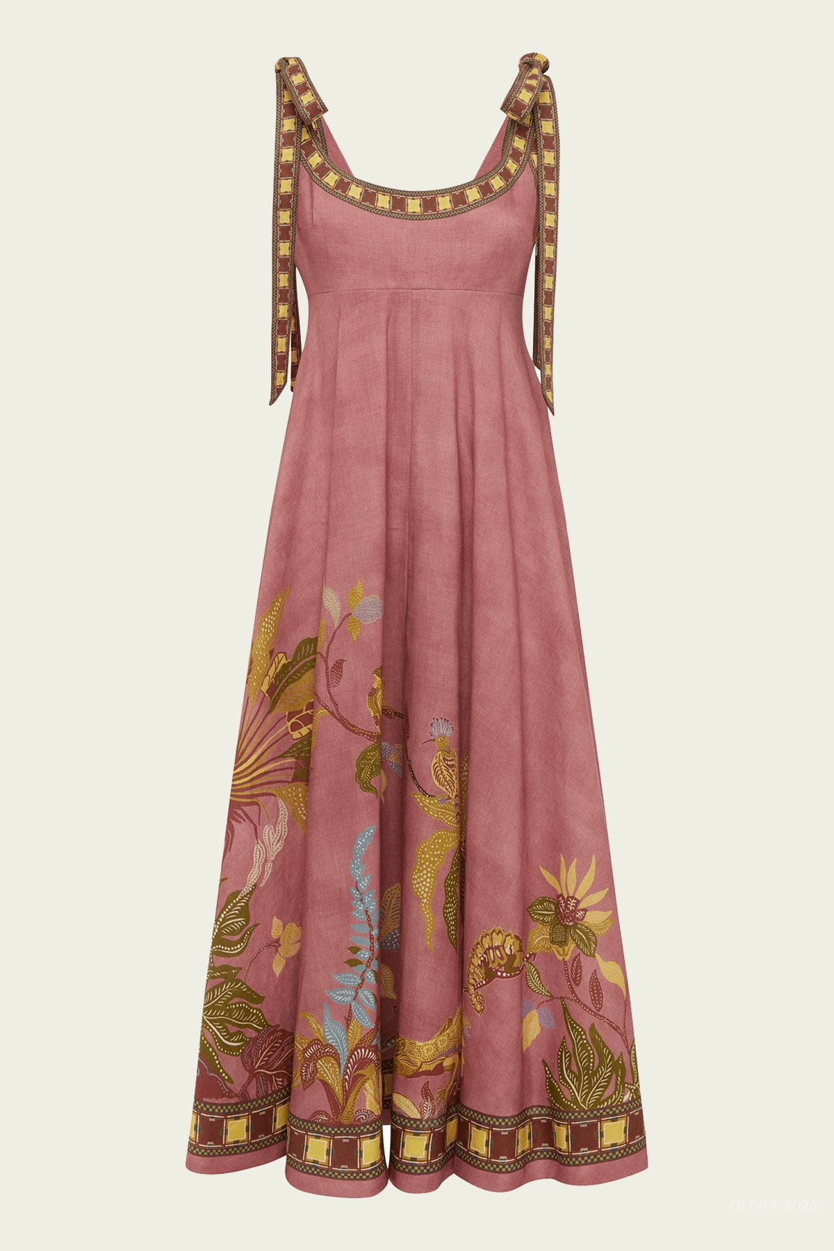 Zuri Ballet Sundress in Rose - shop - olivia.com