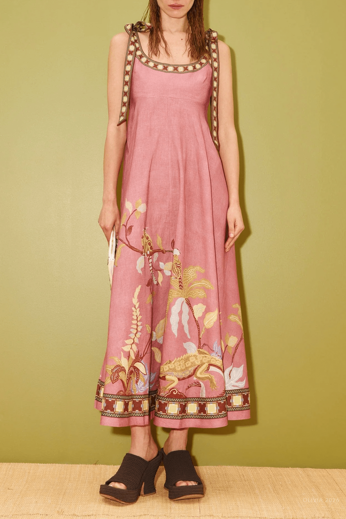 Zuri Ballet Sundress in Rose - shop - olivia.com