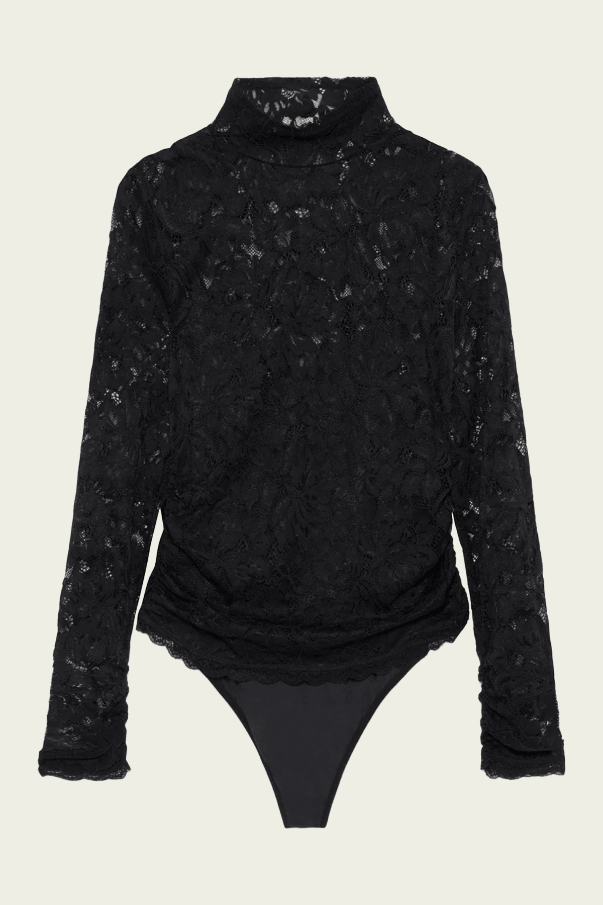 Zurie Lace Bodysuit in Black - shop-olivia.com