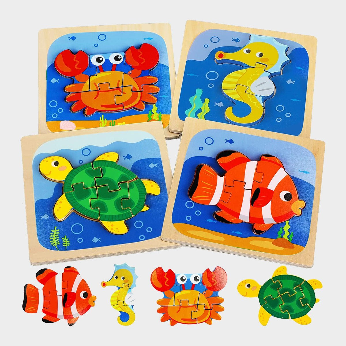 Wooden jigsaws cheap for toddlers