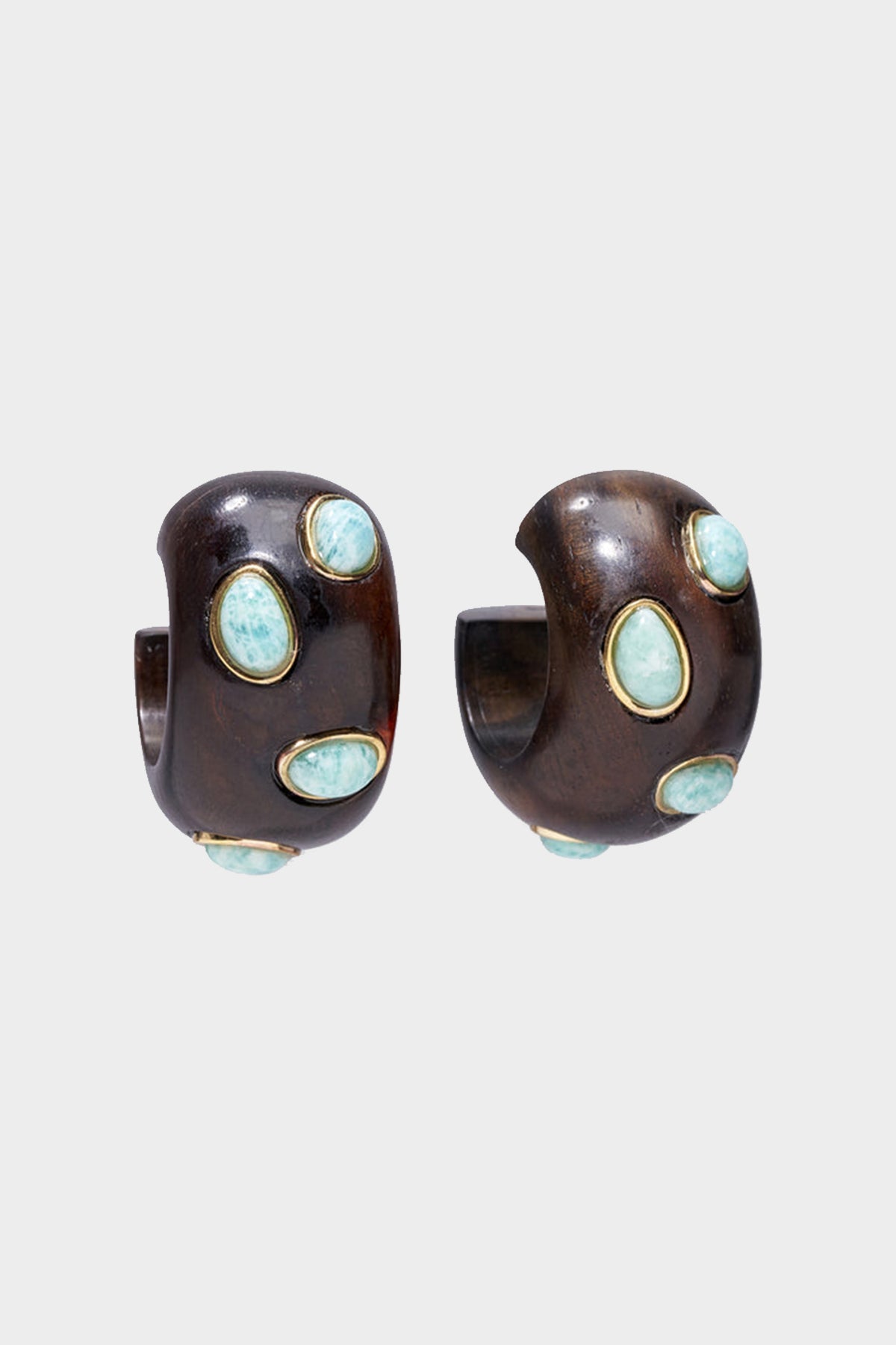 Acacia Earrings in Amazonite - shop-olivia.com