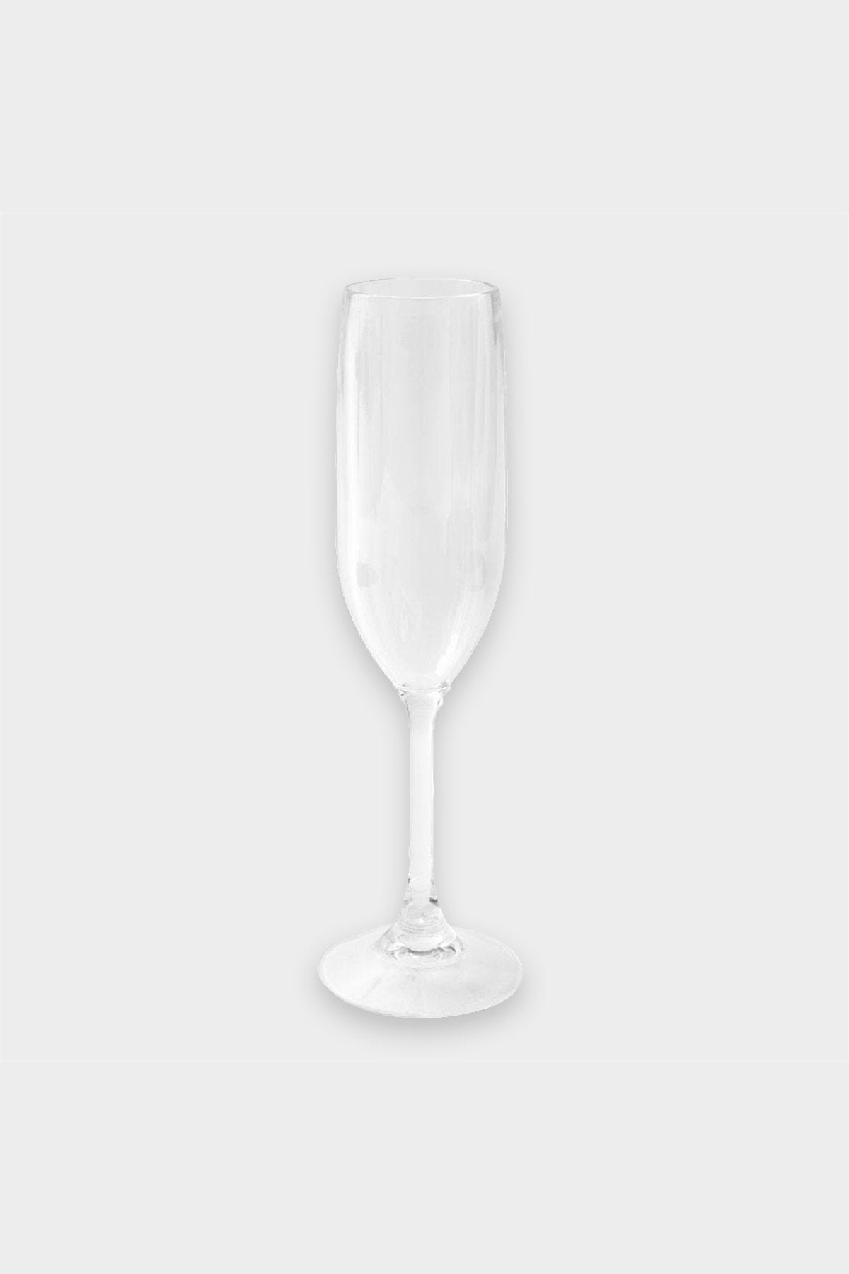 Acrylic 6oz Champagne Flute in Crystal Clear - shop-olivia.com