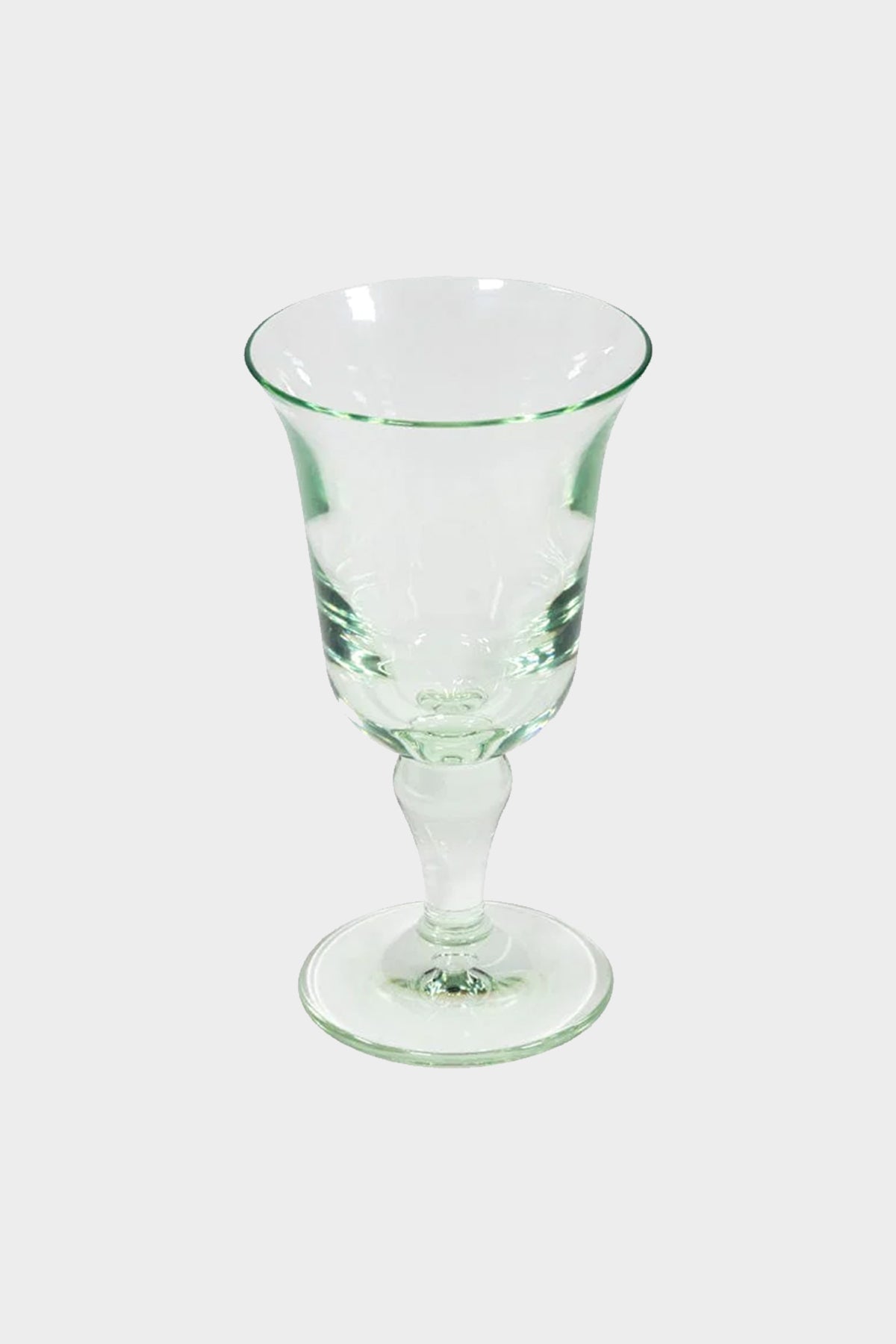 Acrylic Flared Water Glass in Light Green - shop-olivia.com