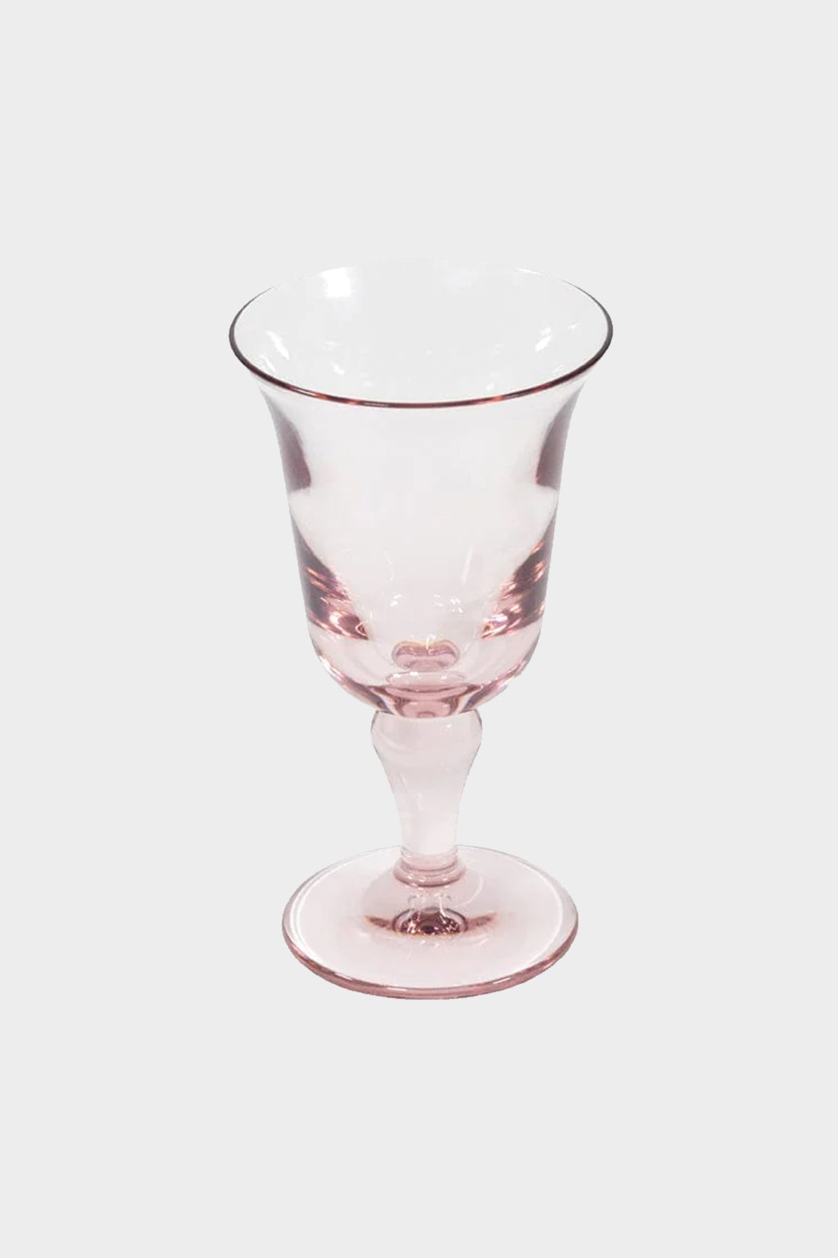 Acrylic Flared Water Glass in Light Rose - shop-olivia.com
