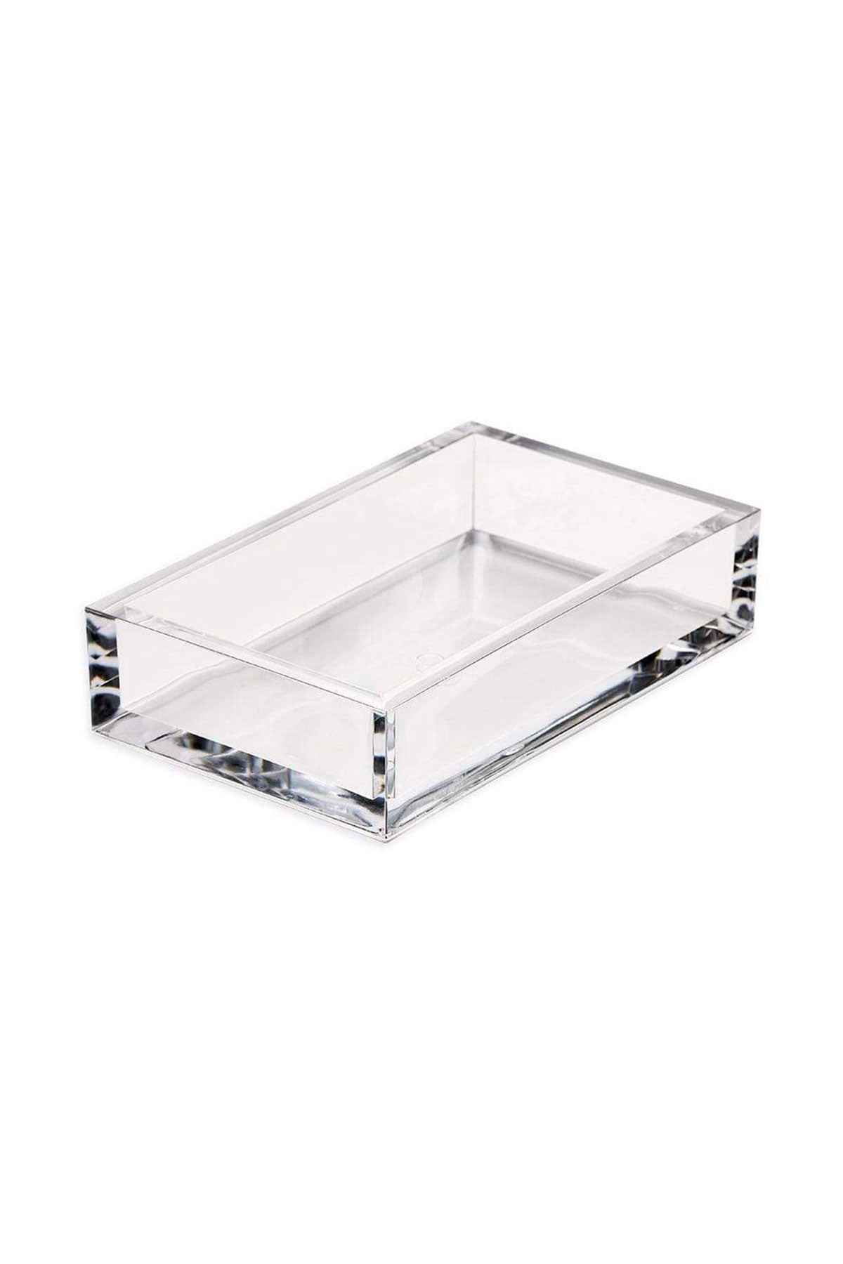 Acrylic Guest Towel Napkin Holder in Crystal Clear - shop-olivia.com