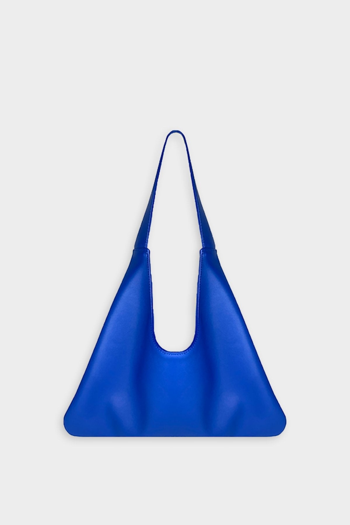 Agave Triangular Tote Bag in Electric Blue - shop-olivia.com