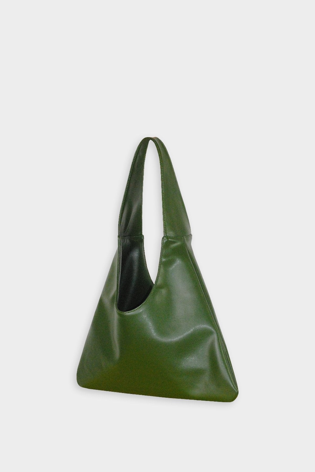 Agave Triangular Tote Bag in Green - shop-olivia.com