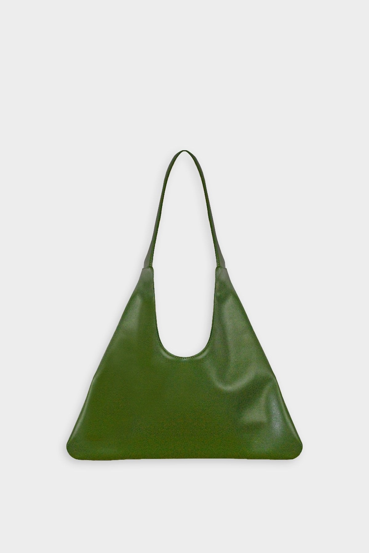 Agave Triangular Tote Bag in Green - shop-olivia.com