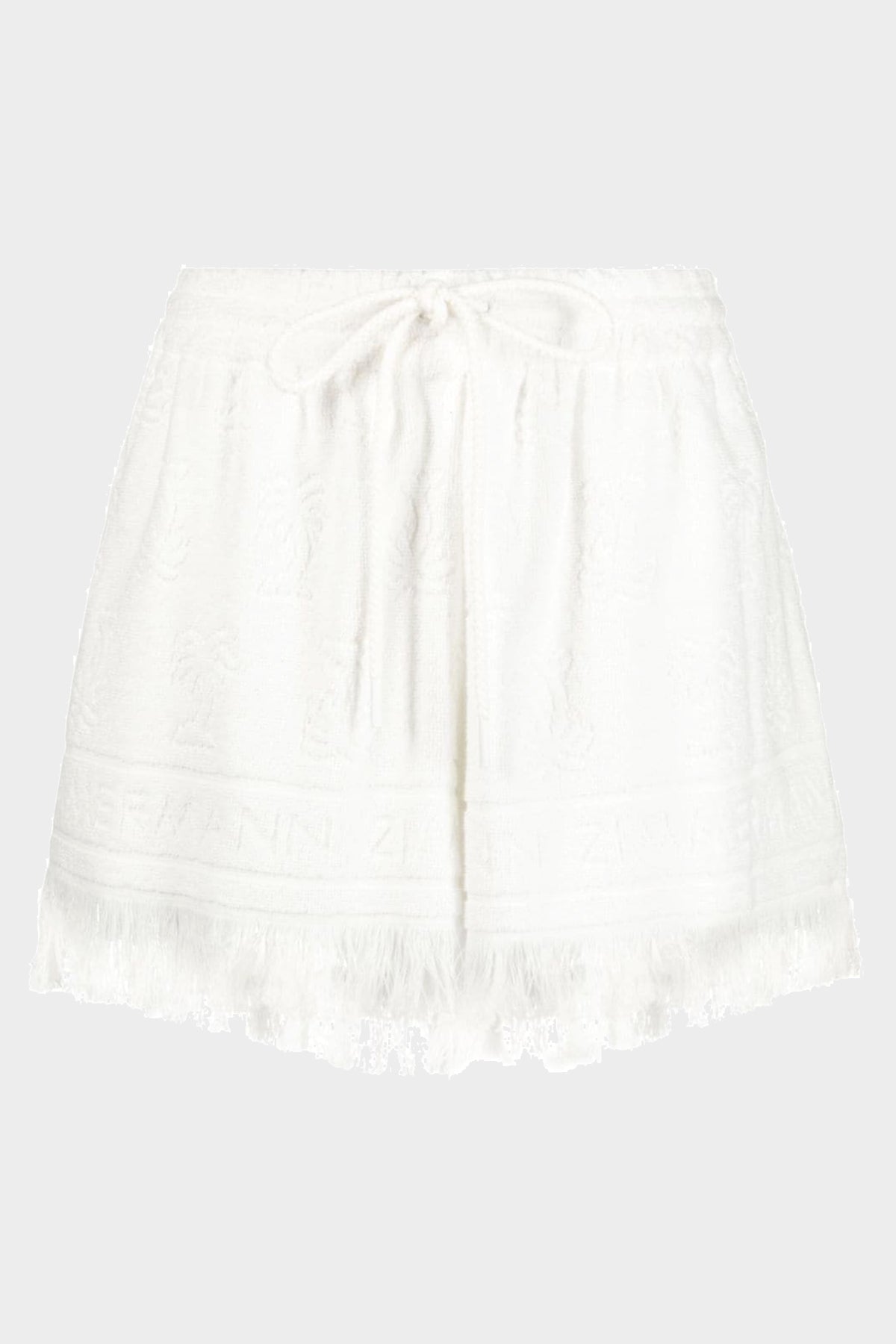 Alight Toweling Shorts in Ivory - shop-olivia.com